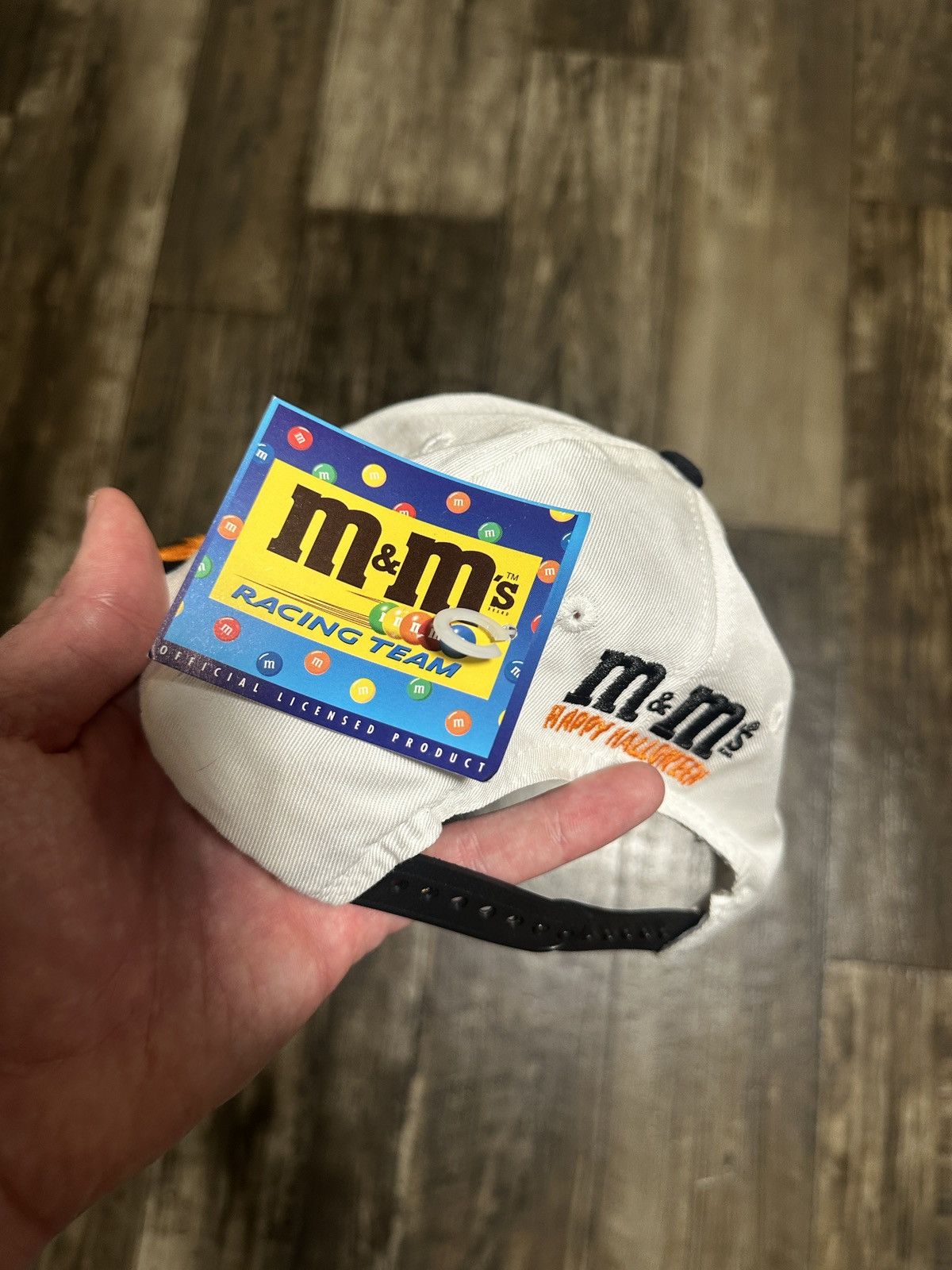 Vintage Vintage 90s Dracula M&Ms Racing Hat Size ONE SIZE - 4 Thumbnail