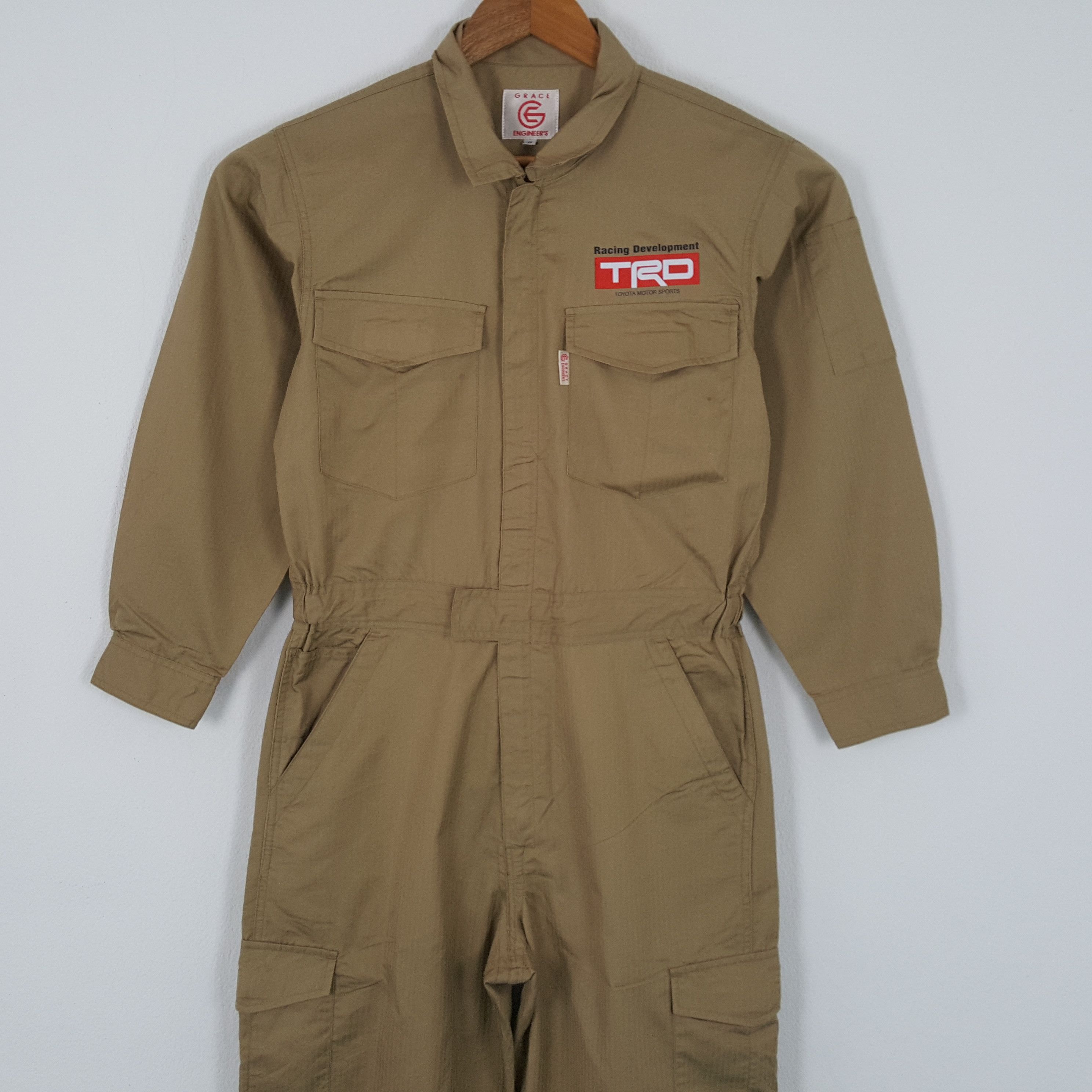 Japanese Brand × Vintage Vintage TRD TOYOTA MOTOR SPORTS Japanese Custom Coverall Size US M / EU 48-50 / 2 - 5 Thumbnail