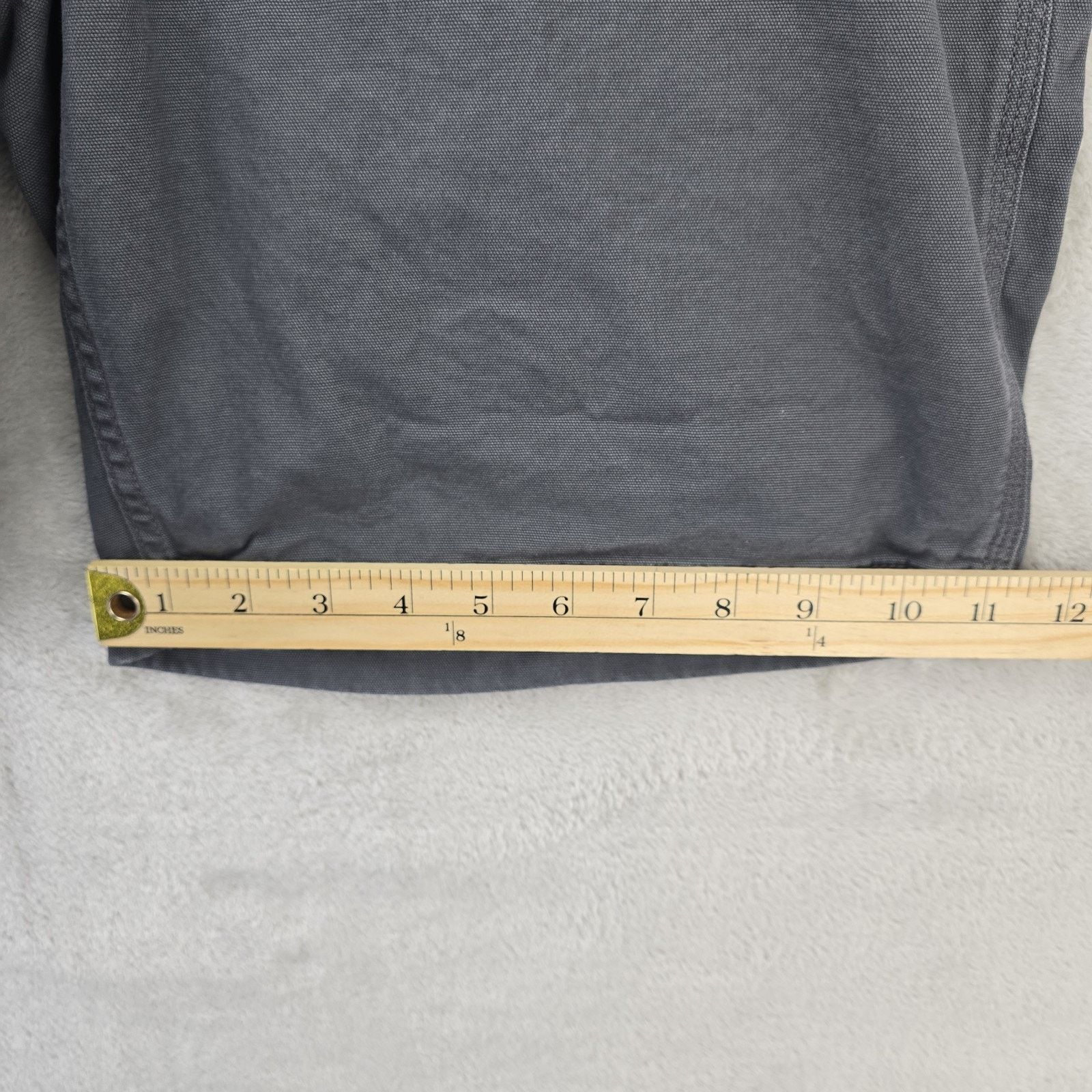 Carhartt Carhartt Shorts Mens 34 (Fits 33x9) Gray Rugged Relaxed Fit Size US 33 - 11 Thumbnail