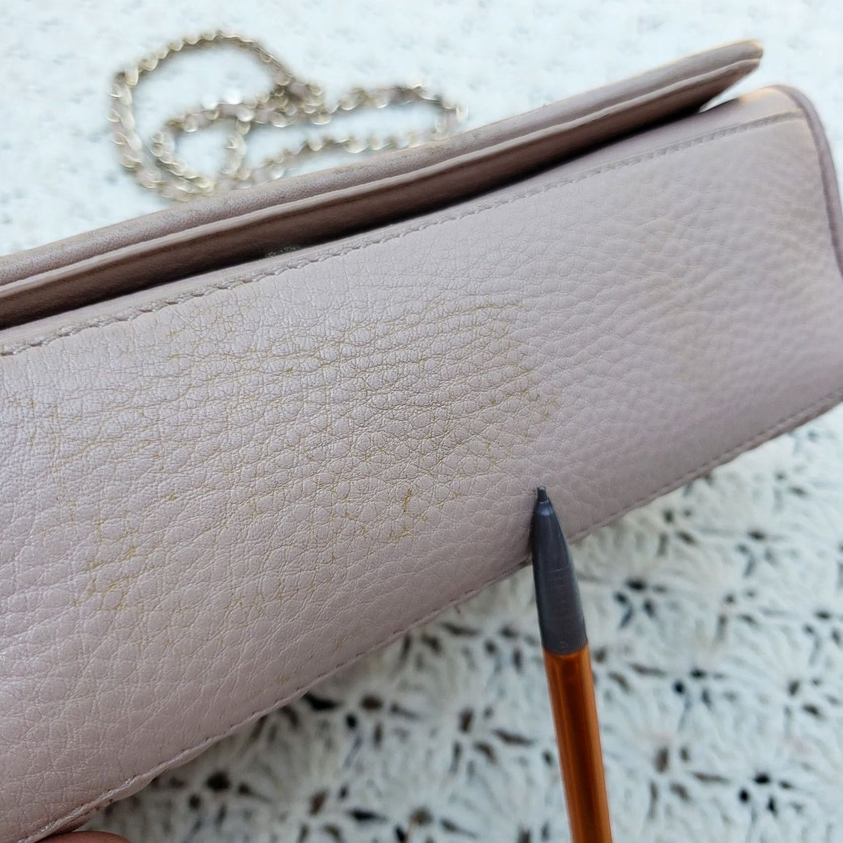 Tory Burch Tory Burch Bag Fleming Shoulder Crossbody Pink Quilted Leather Chain Purse Womens Size ONE SIZE - 5 Thumbnail