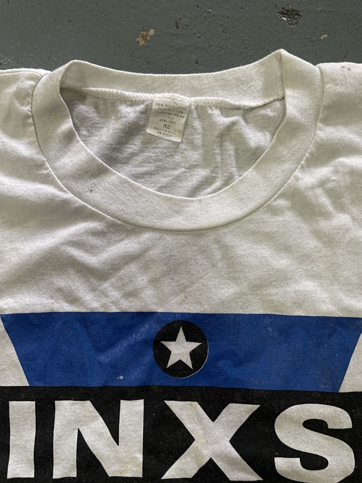 Band Tees × The Unbranded Brand × Vintage Vintage 80s INXS Album “KICK” Band Tees Size US XL / EU 56 / 4 - 3 Thumbnail