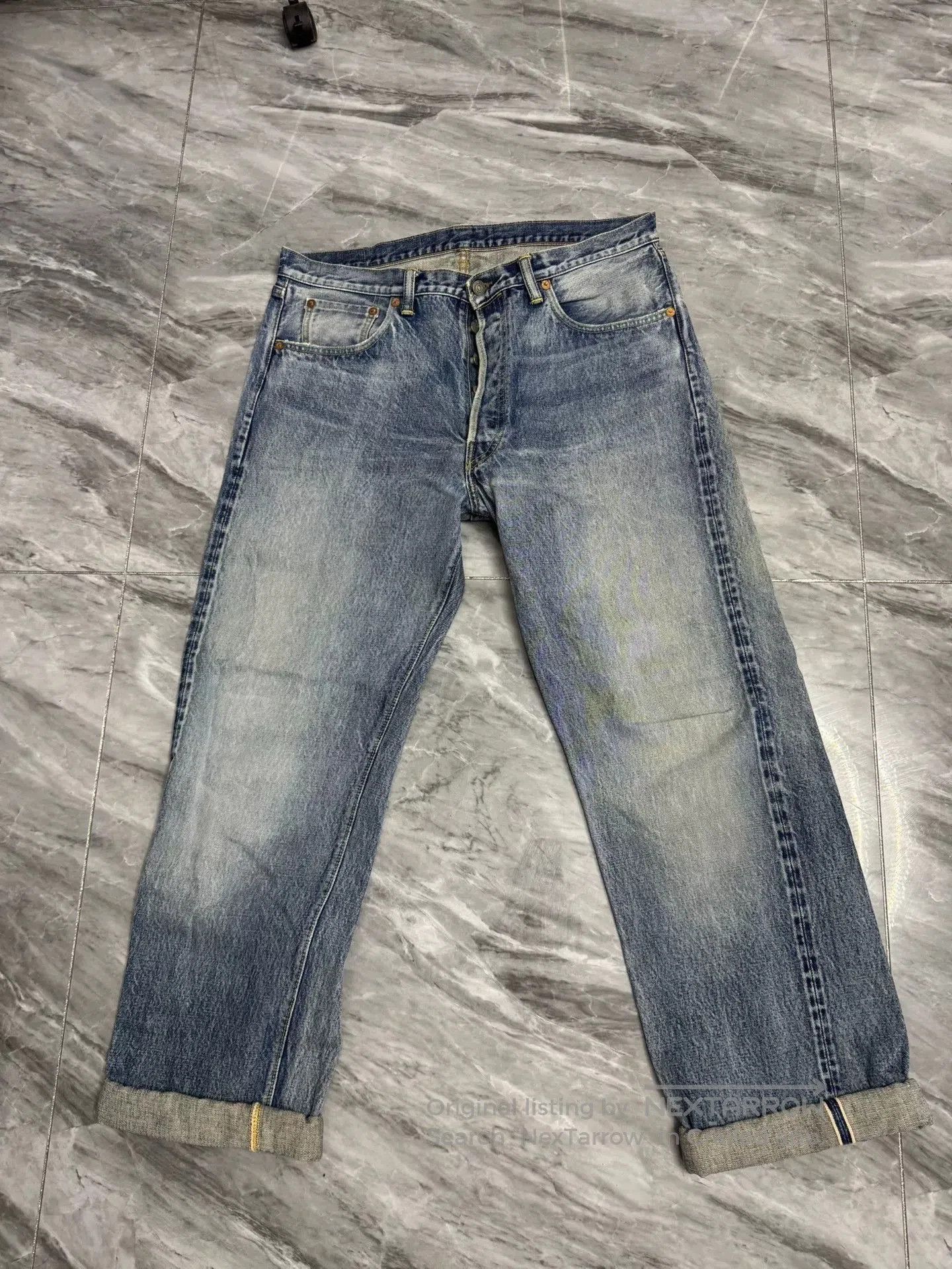 The Real McCoy's The Real McCoy 001XX Washed Jeans. Size US 34 / EU 50 - 1 Thumbnail