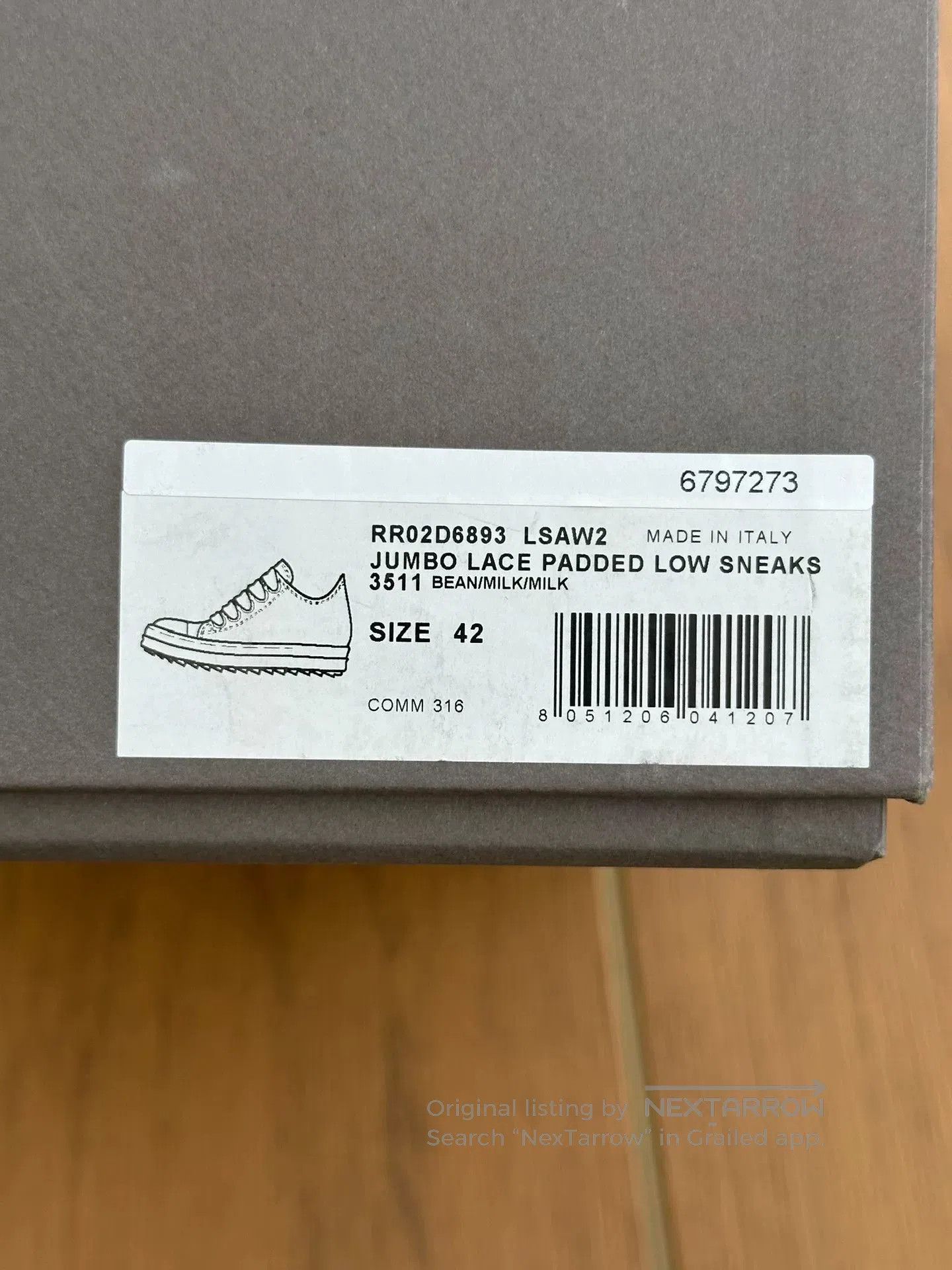Rick Owens Rick Owens x Converse Brown Sheepskin Shoes. Size US 9 / EU 42 - 9 Thumbnail