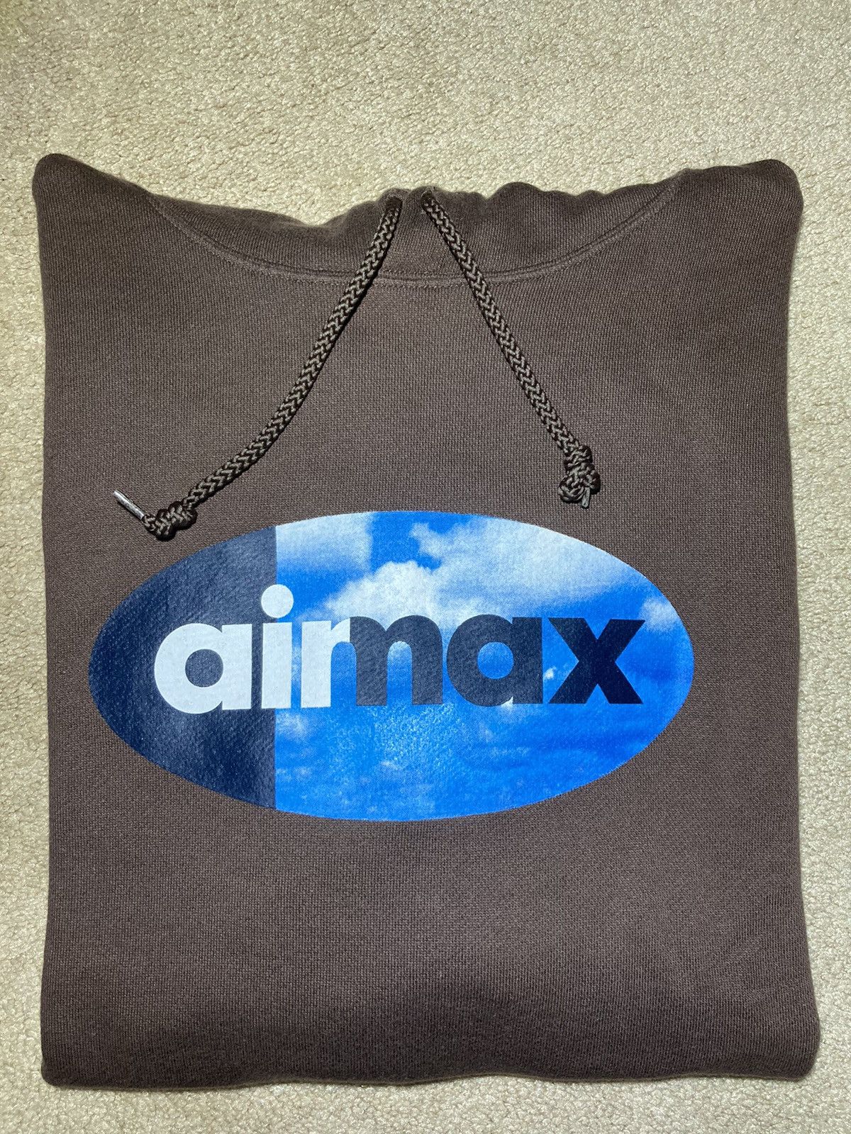 Nike 2000s Nike Air Max 95 Sweatshirt Brown Large Zoom Vintage Size US L / EU 52-54 / 3 - 1 Thumbnail