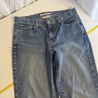 Tommy Hilfiger Tommy Hilfiger Jeans Womens 8 Blue Hipster Boot Cut Denim Je Size 30" / US 8 / IT 44 - 2 Thumbnail