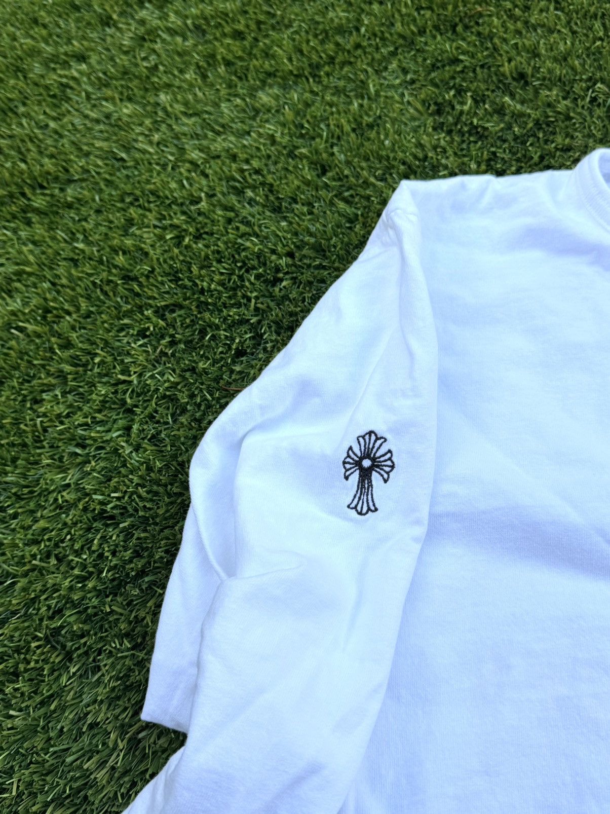 Chrome Hearts Used ONCE Chrome Hearts Embroidered Longsleeve Shirt Large Size US L / EU 52-54 / 3 - 5 Thumbnail