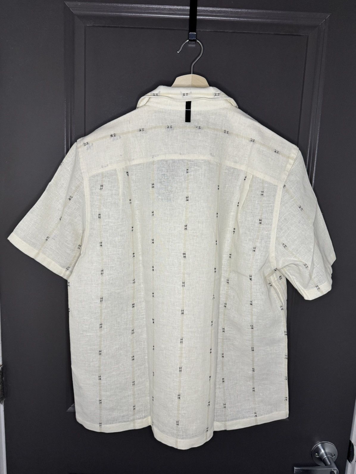 Rag & Bone Rag & Bone Avery Embroidered Camp Shirt | Gulf Remi Stripe Size US L / EU 52-54 / 3 - 4 Thumbnail