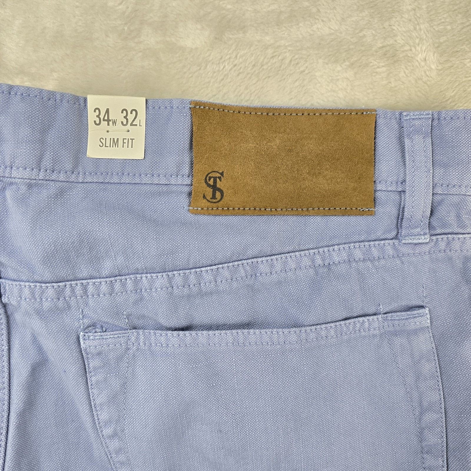 Todd Snyder Todd Snyder Slim Fit Stetch 5 Pocket Linen Pants 34x32 Size US 34 / EU 50 - 13 Thumbnail