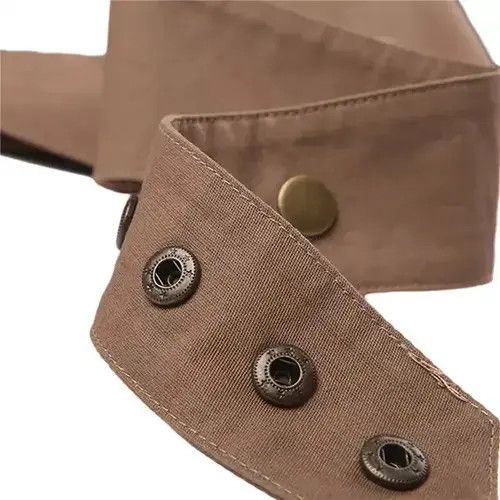 Leather × Vintage Retro Woven Rivet Waist Bag Size ONE SIZE - 3 Thumbnail