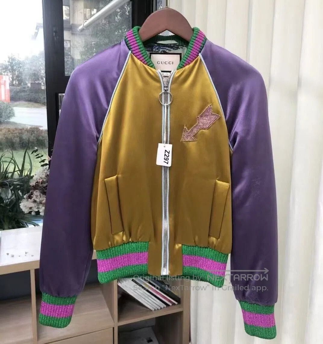 Gucci Gucci Silk Cotton Jacket for Women. Size S / US 4 / IT 40 - 1 Thumbnail