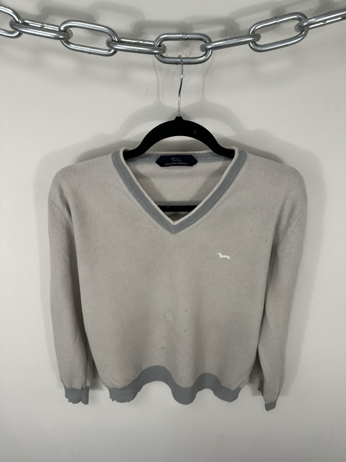 Harmont & Blaine Vintage Harmont & Blaine Luxury Wool Sweater Size US L / EU 52-54 / 3 - 3 Thumbnail