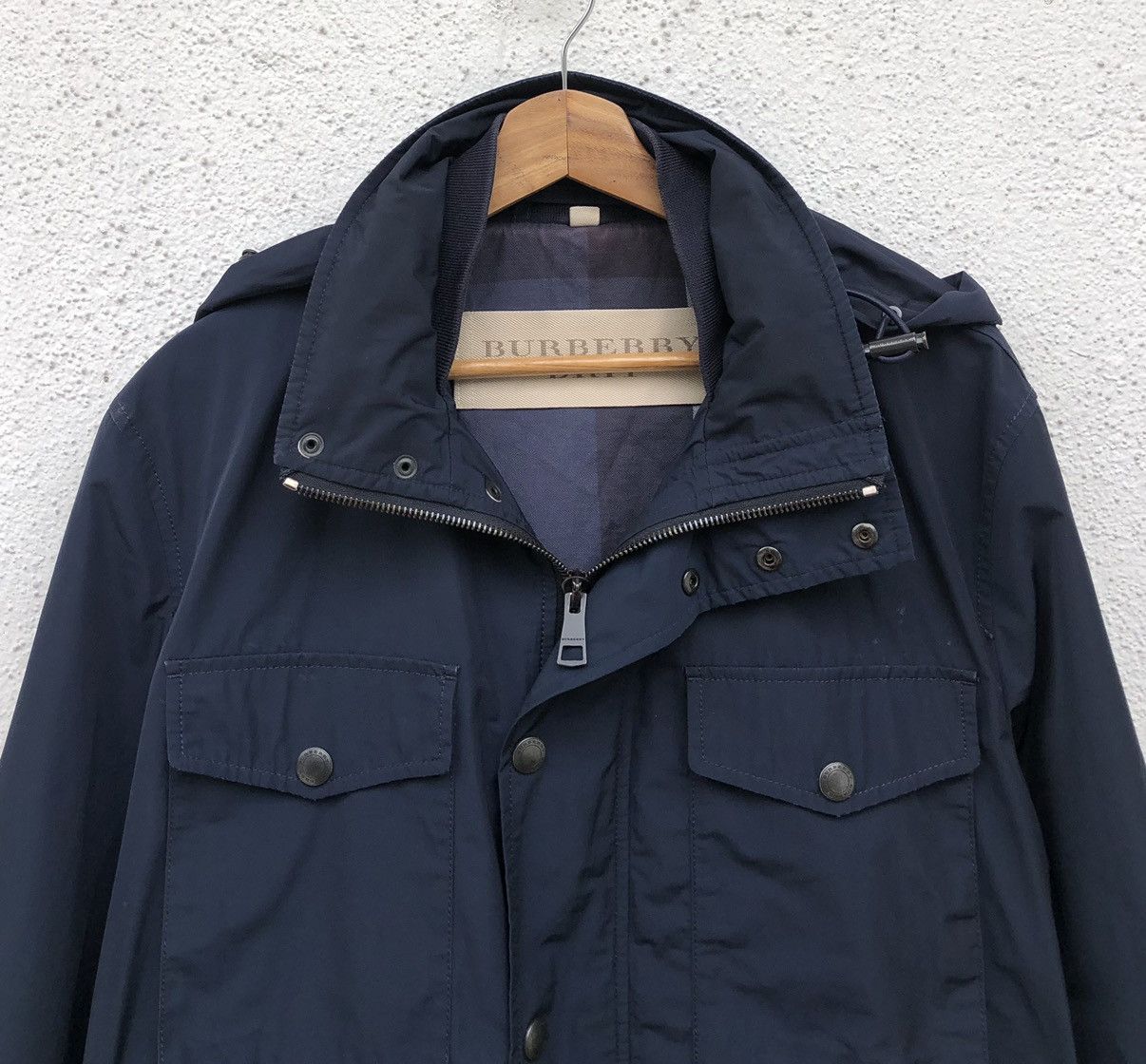 Burberry Burberry Brit Midweight Utility Nylon Jacket Size US L / EU 52-54 / 3 - 3 Thumbnail