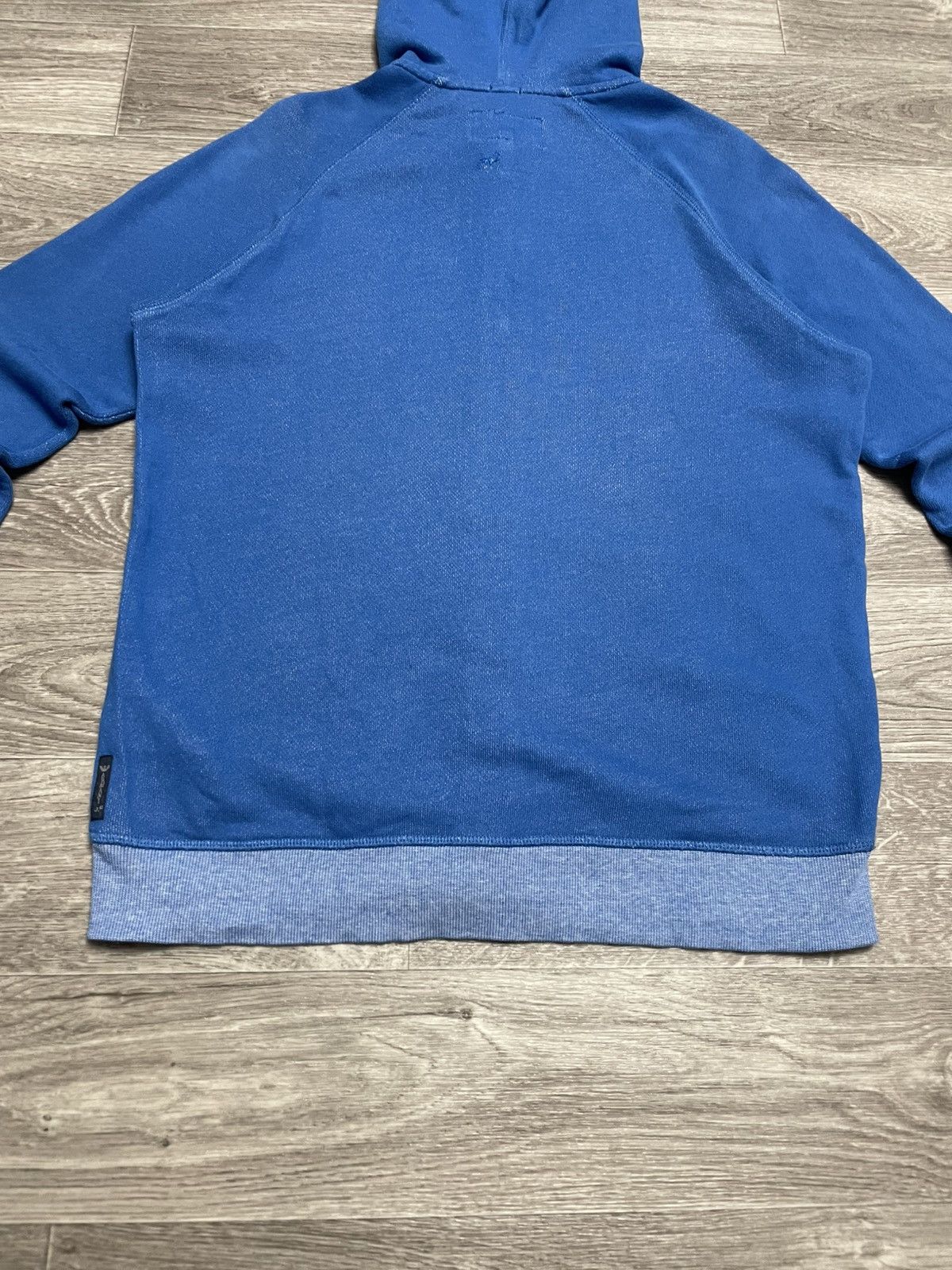 Armani Vintage Armani Jeans Blue Logo Zip-Up Hoodie Size US M / EU 48-50 / 2 - 15 Thumbnail