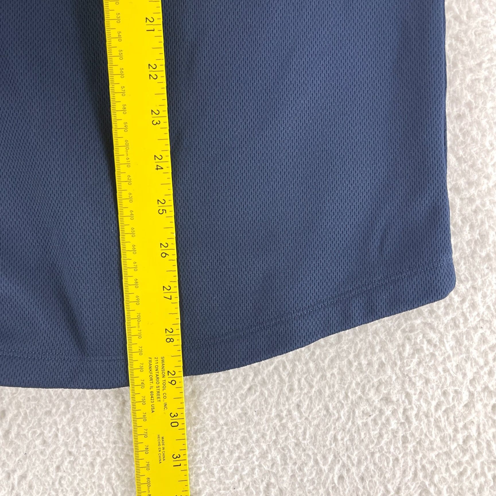 Vintage Majestic Shirt Mens M Blue Long Sleeve Crew Neck Pullover Athletic Casual Sports All Seasons Breathing Easy Care Size US M / EU 48-50 / 2 - 7 Thumbnail