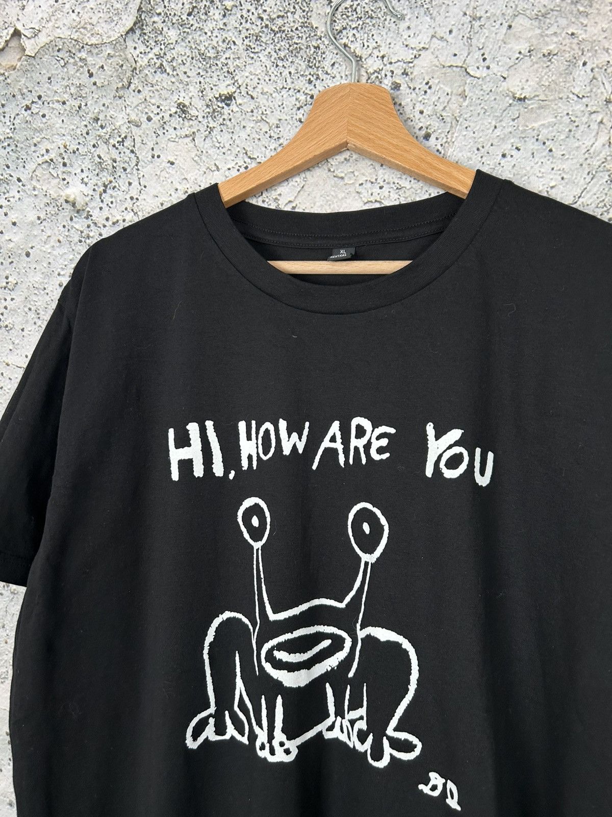 Other Hi How Are You Frog Graphic Tee Grunge Alternative Tee Size US XL / EU 56 / 4 - 3 Thumbnail