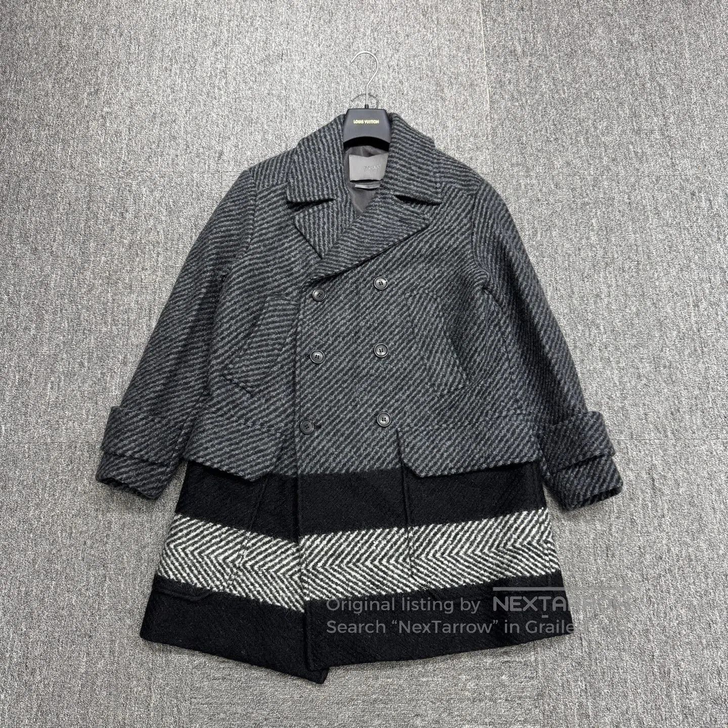 Bally BALLY Three-color blended wool coat| Size US S / EU 44-46 / 1 - 1 Thumbnail