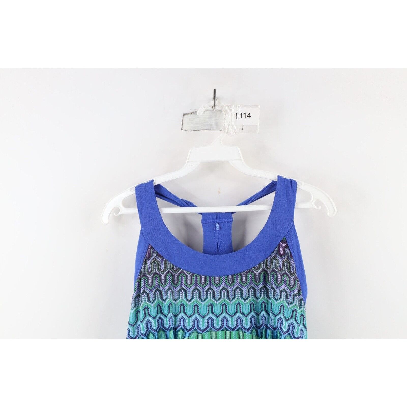 Prana prAna Breathe Racerback Rainbow Geometric Cali Dress Size M / US 6-8 / IT 42-44 - 2 Thumbnail