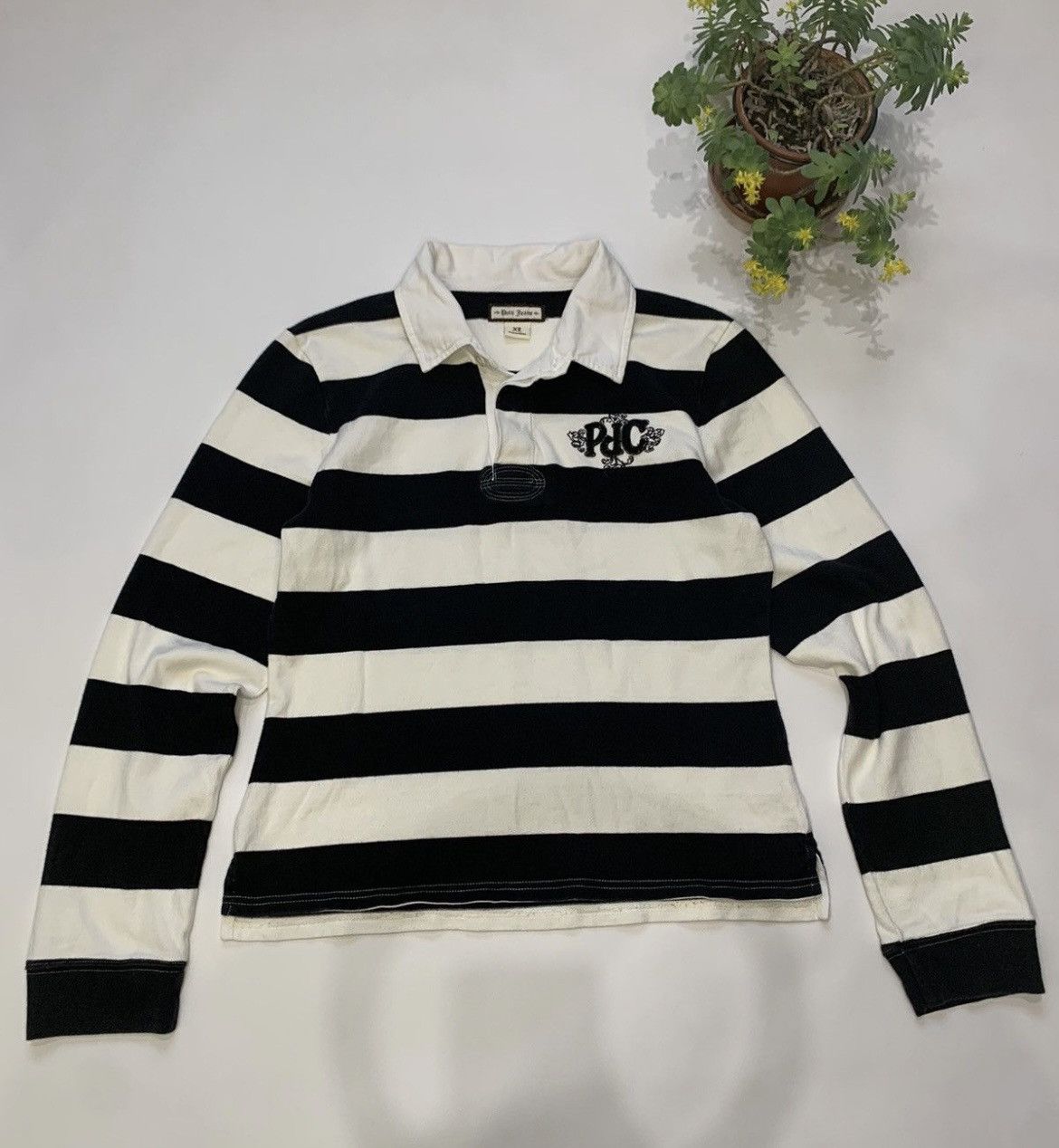 Polo Ralph Lauren Vintage Polo Ralph Lauren Striped Polo Shirt Rugby Size XL / US 12-14 / IT 48-50 - 1 Thumbnail