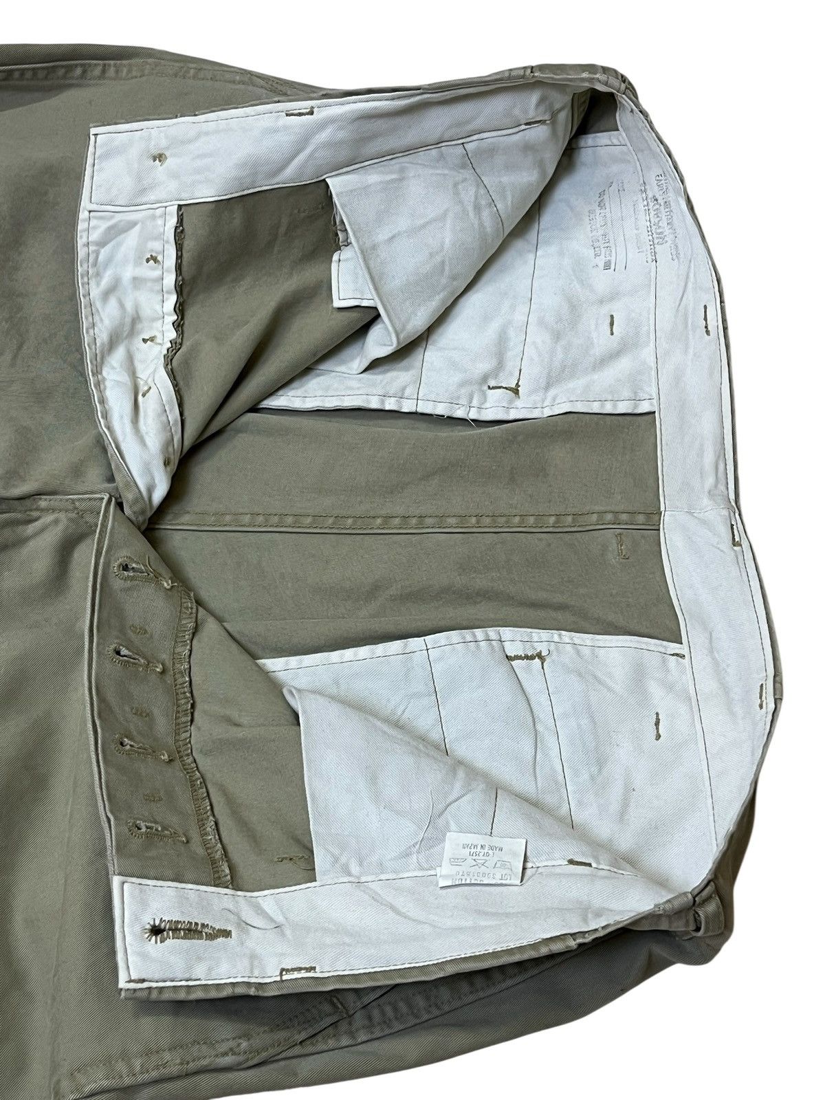 Toyo Enterprises Vintage BOBSON TK401Z us army m-1941 trousers chinos pants Size US 33 - 12 Thumbnail