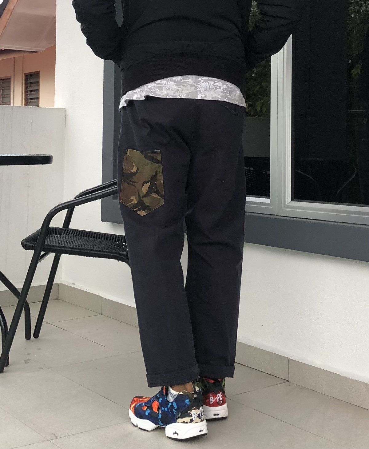 Comme des Garcons AD2018 Junya Watanabe Comme des Garçons Army trouser pants Size US 32 / EU 48 - 2 Thumbnail