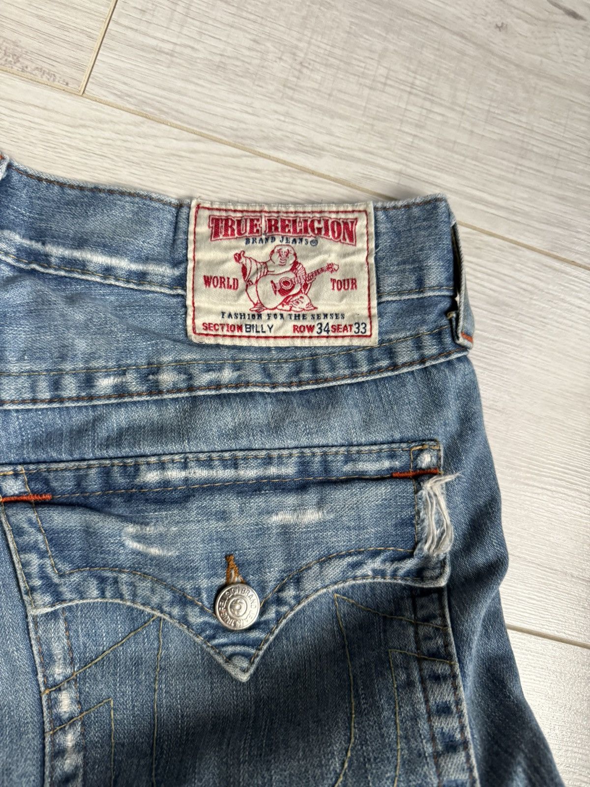 True Religion Vintage True Religions baggi pants jeans Size US 34 / EU 50 - 4 Thumbnail