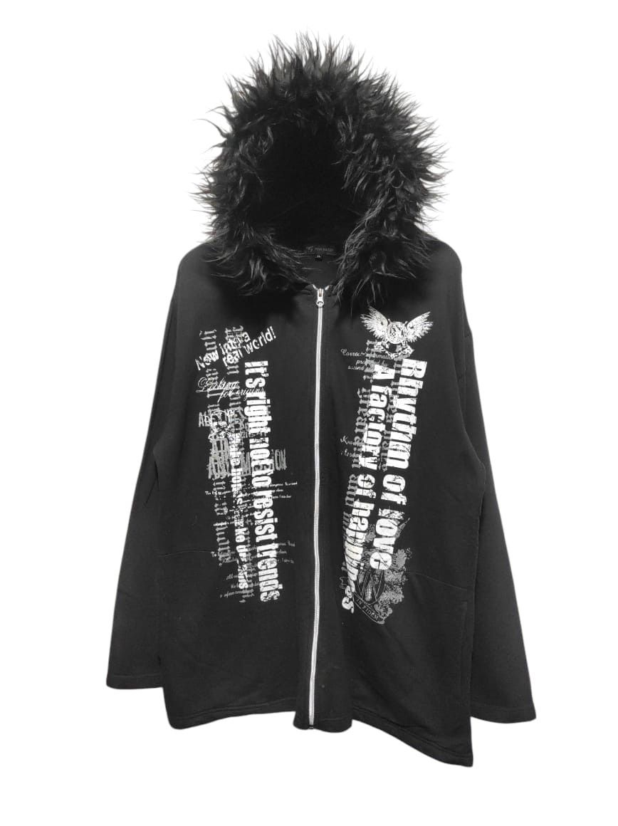 Affliction Pino Bazzo Peom Zip Fur Hoodie LGB IfSixWasNine style Size US XL / EU 56 / 4 - 1 Thumbnail