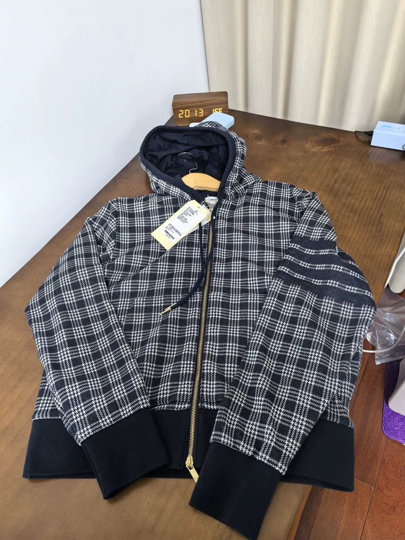 Thom Browne Thom Browne Houndstooth Sweatshirt for Men-dmc Size US M / EU 48-50 / 2 - 1 Thumbnail