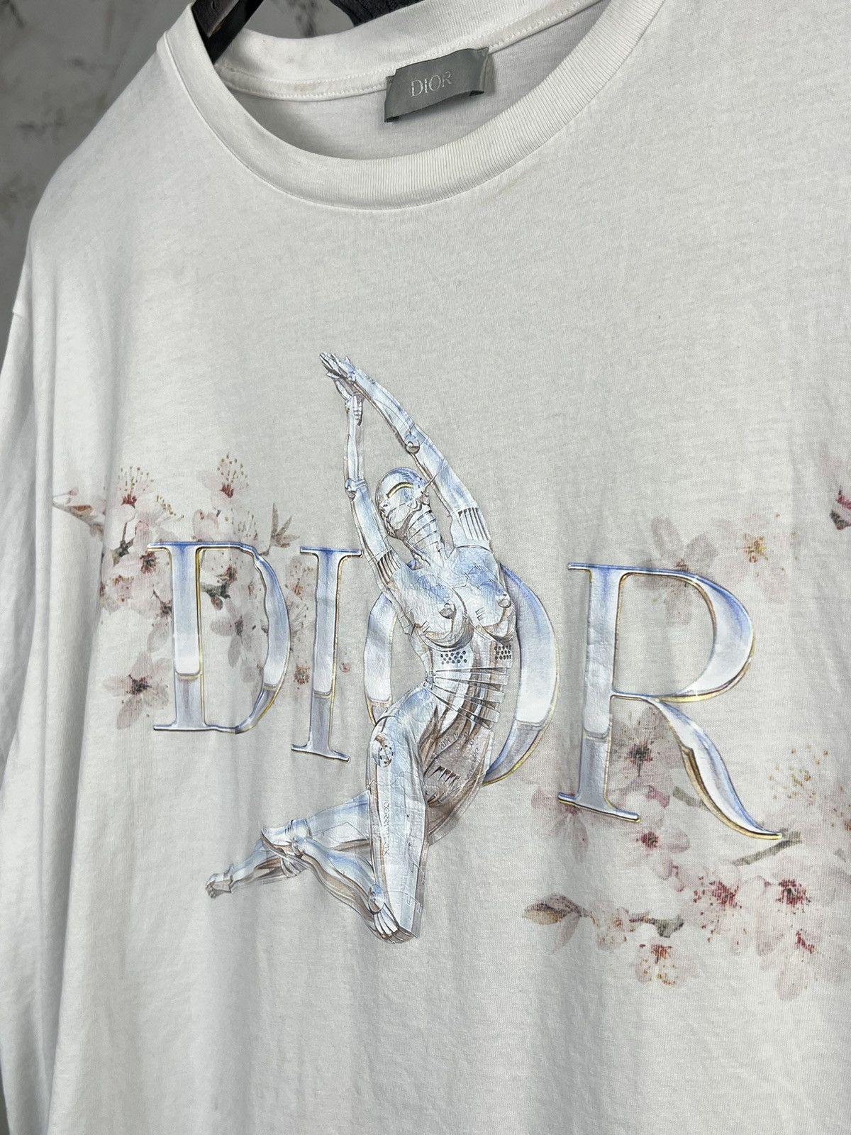 Dior Dior x Kim Jones Pre-Fall 2019 Sorayama Robot Shirt Size M-L Size US L / EU 52-54 / 3 - 3 Thumbnail