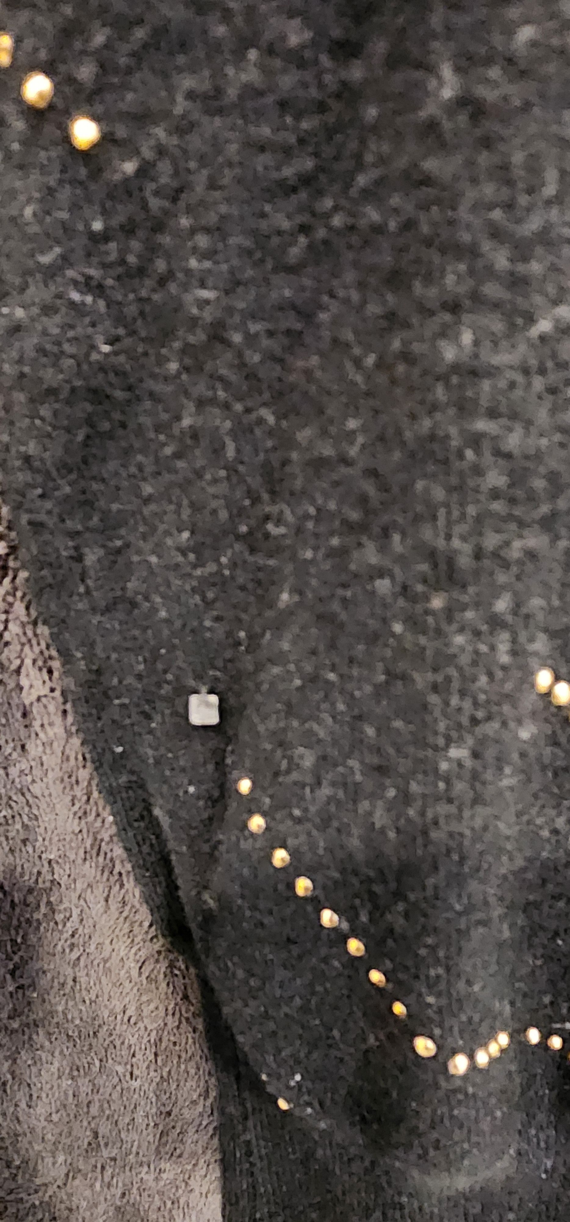 Other So Nice Rhinestone Embellished Black Sweater Dress Tunic S Size S / US 4 / IT 40 - 7 Thumbnail