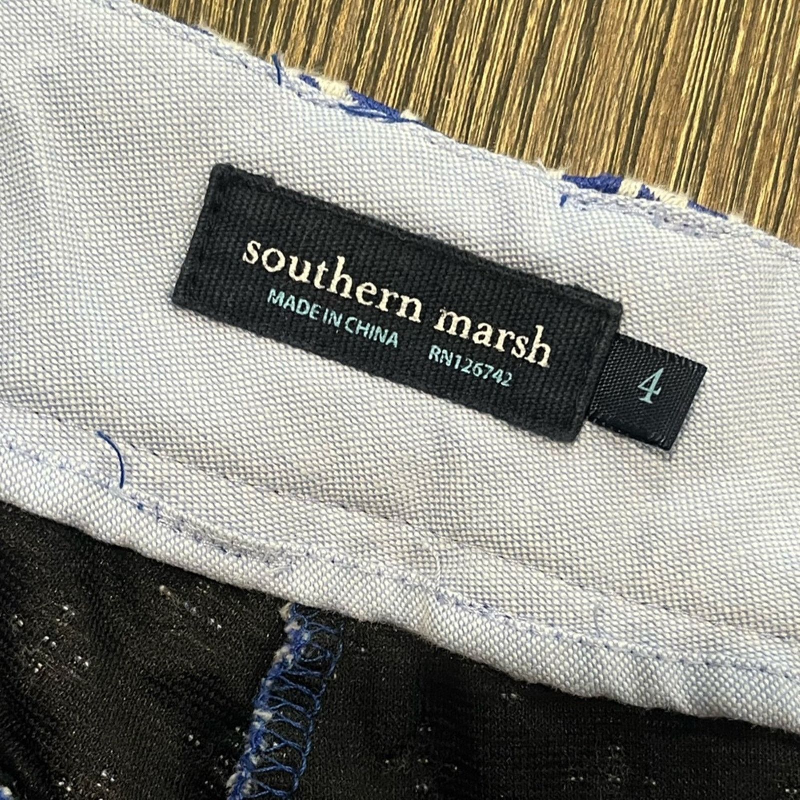 Southern Marsh Southern Marsh Shorts The Brighton Marrakech Flat Front Sz 4 Size 27" / US 4 / IT 40 - 3 Thumbnail