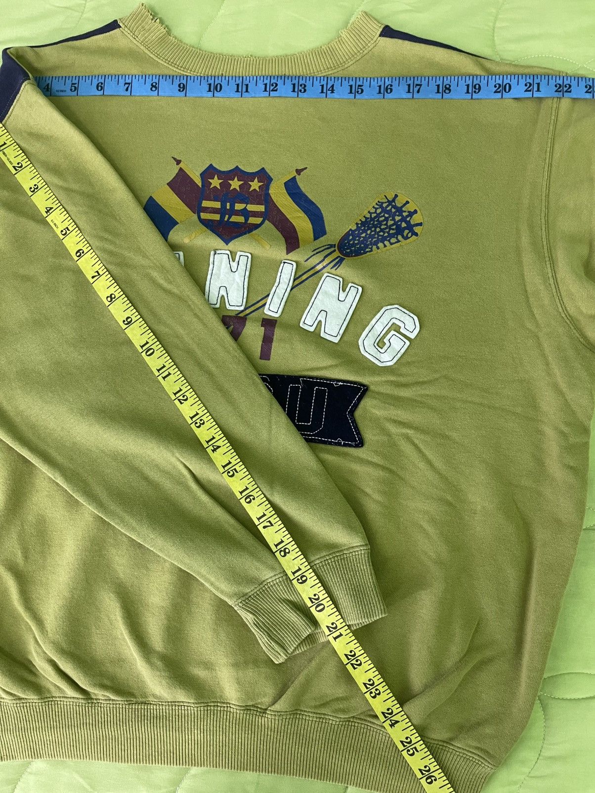 Japanese Brand Vintage 90's Batsu Winning 1971 Thrashed Sweatshirt Size US L / EU 52-54 / 3 - 13 Thumbnail