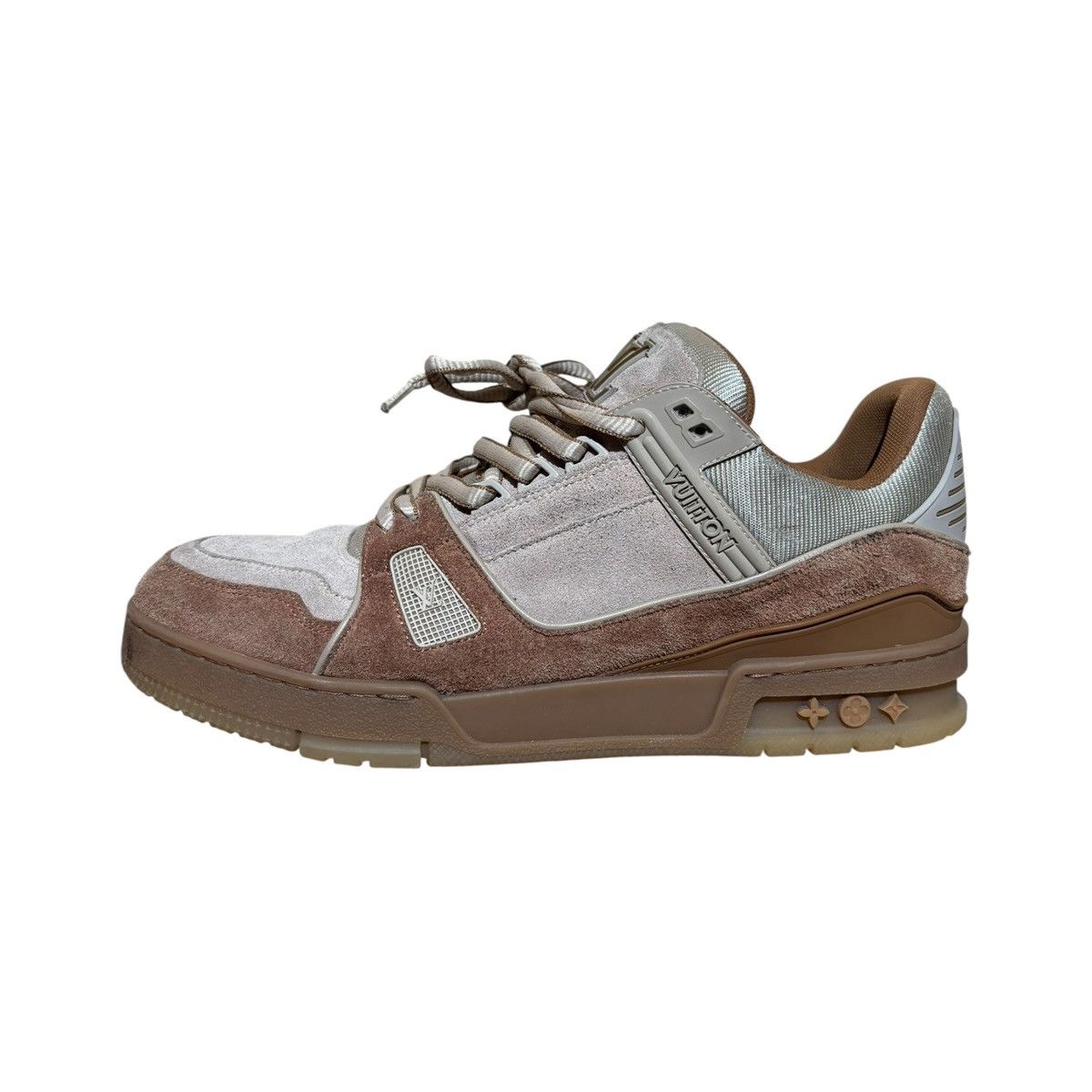 Louis Vuitton Low Trainer suede leather sneaker Size US 9 / EU 42 - 1 Thumbnail