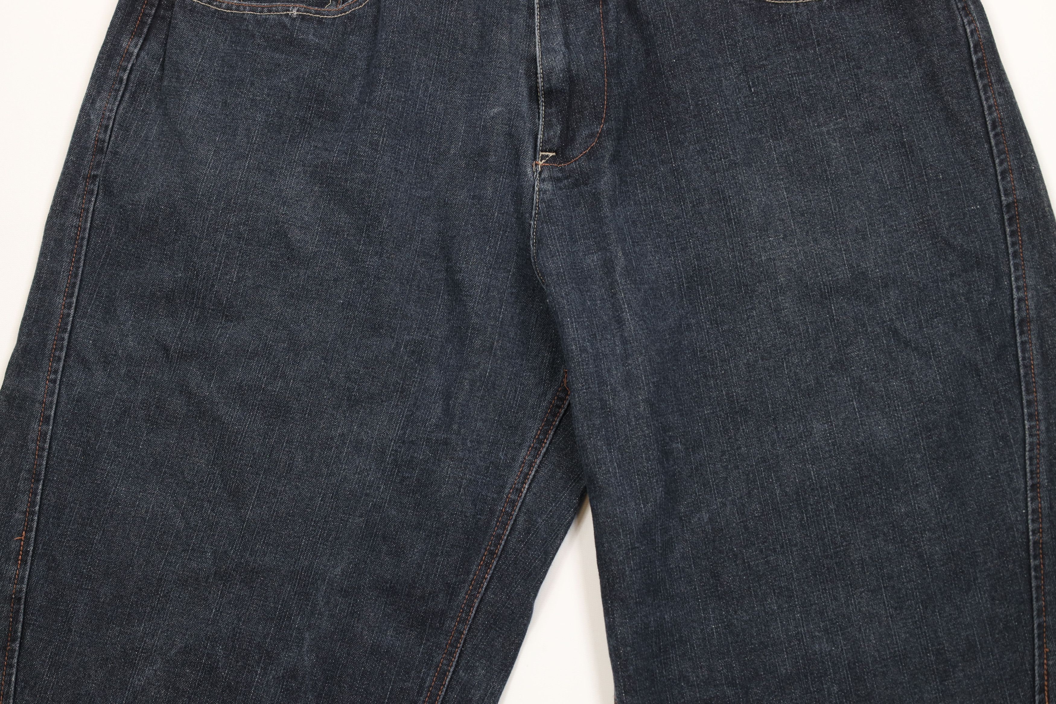 Rocawear Vintage 90s Y2K Rocawear Loose Fit Denim Jean Shorts Blue Size US 38 / EU 54 - 3 Thumbnail