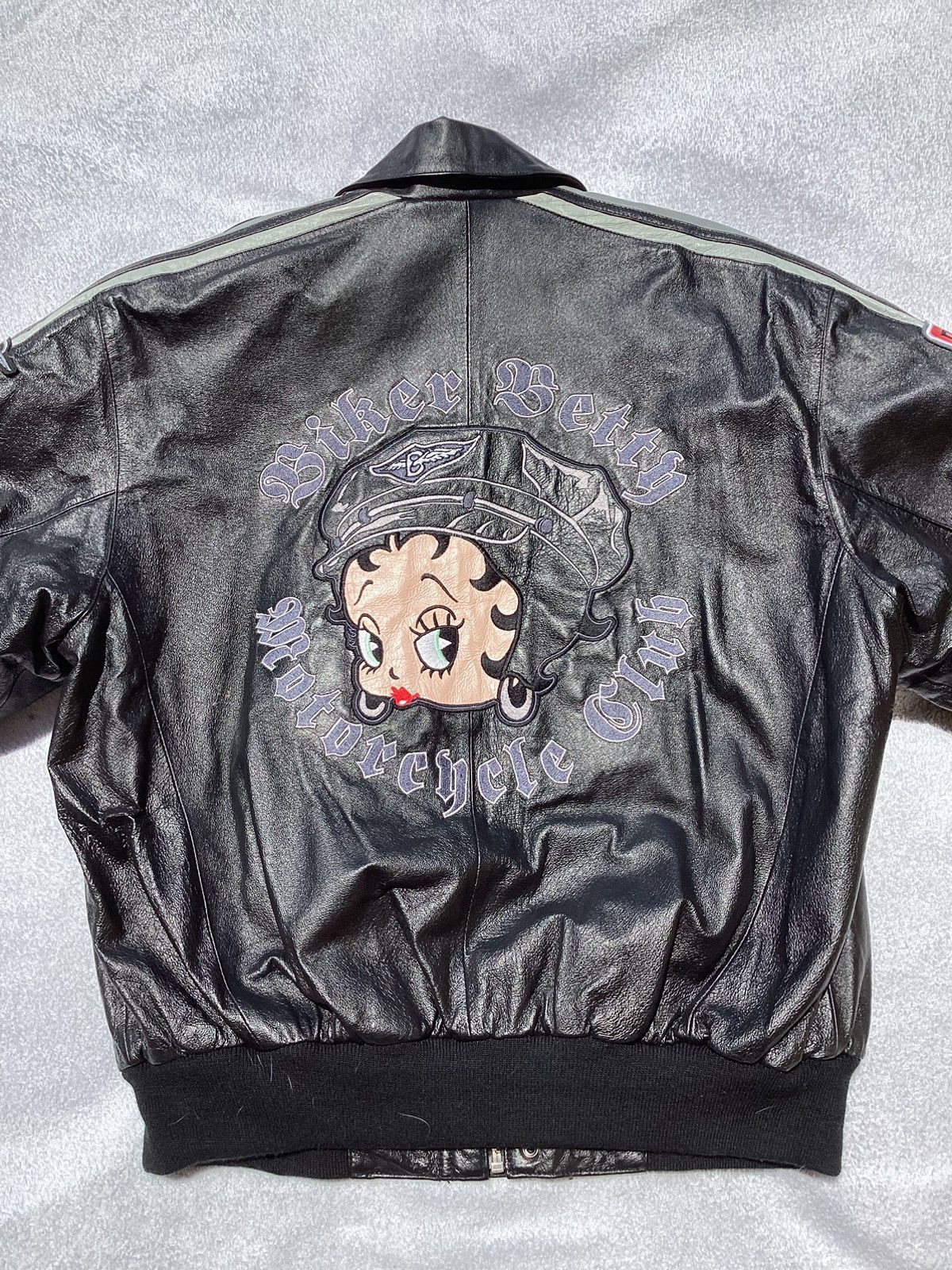 Other Vtg 90s Betty Boop American tunes biker Betty leather jacket Size M / US 6-8 / IT 42-44 - 4 Thumbnail