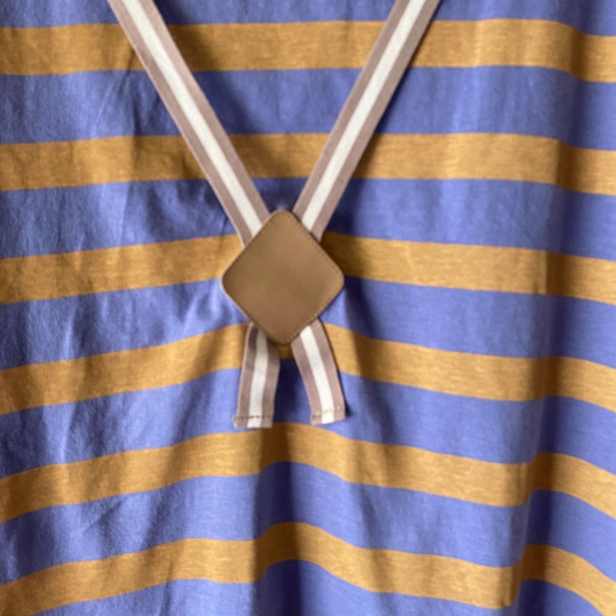 mercibeaucoup Mercibeaucoup, Purple & Yellow Striped Top by Merii Size L / US 10 / IT 46 - 4 Thumbnail