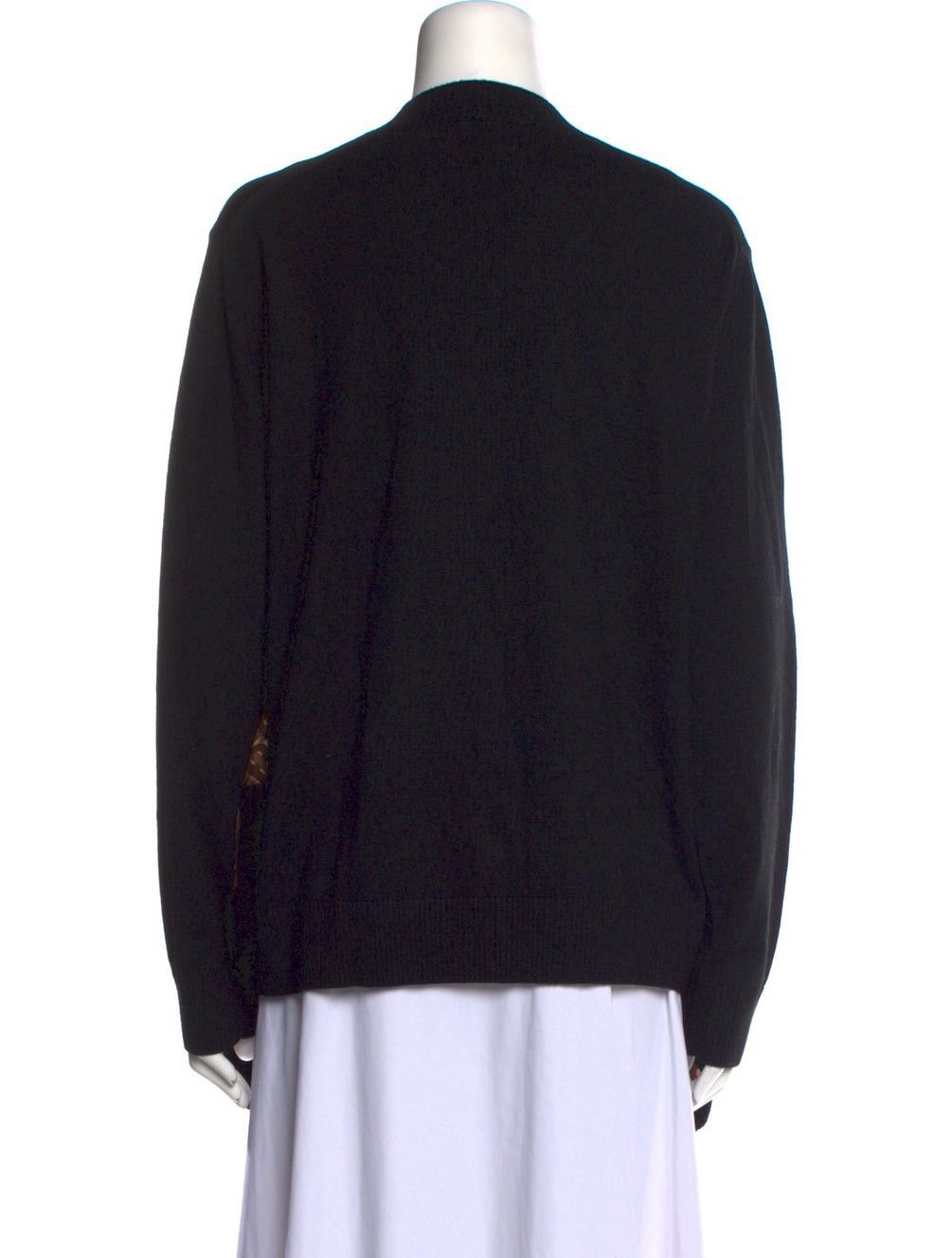 Burberry Burberry Merino Wool Printed Sweater Size XS / US 0-2 / IT 36-38 - 9 Thumbnail