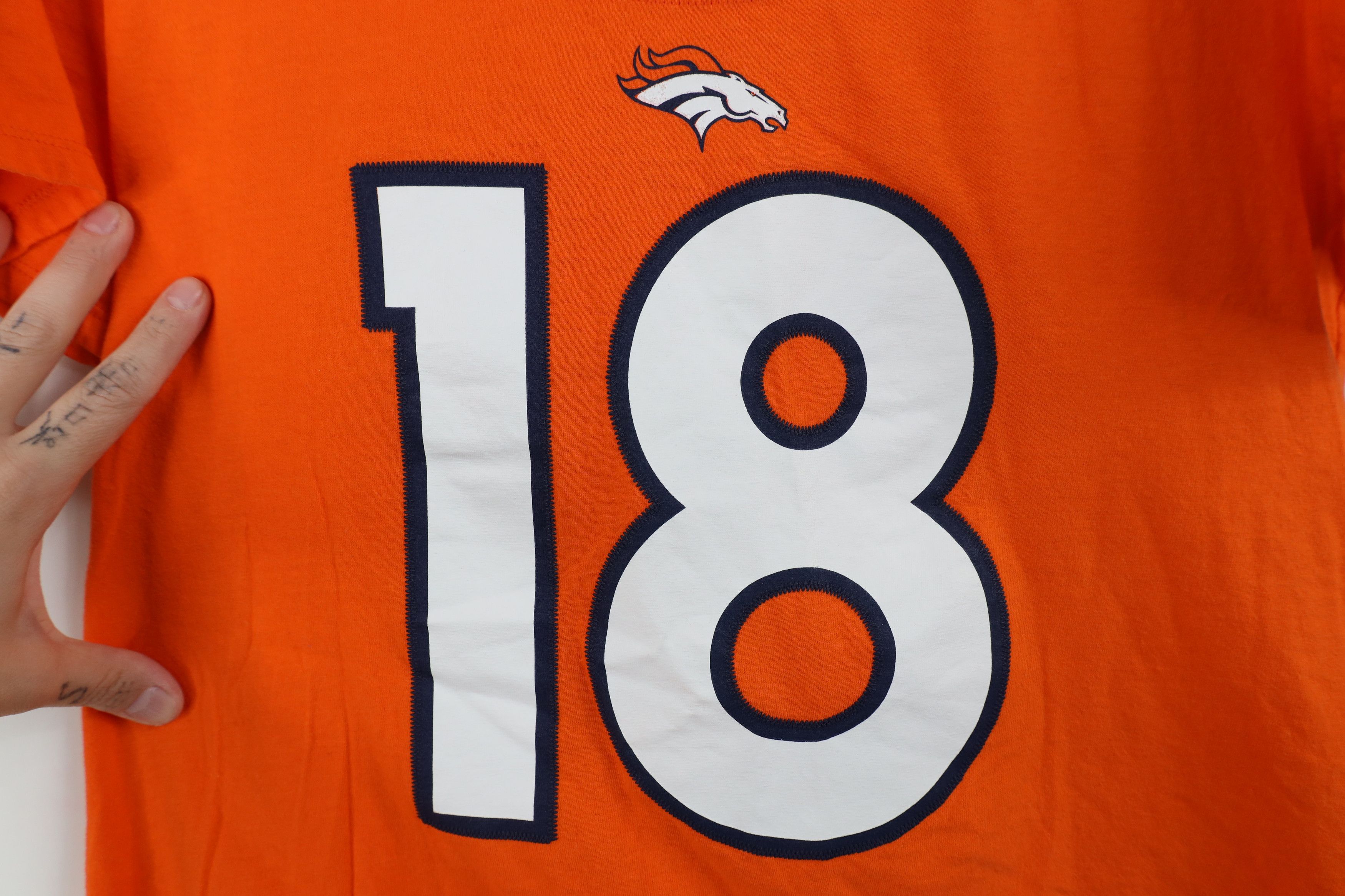 Nike Nike Manning Denver Broncos Football Jersey T-Shirt Orange Size L / US 10 / IT 46 - 7 Thumbnail