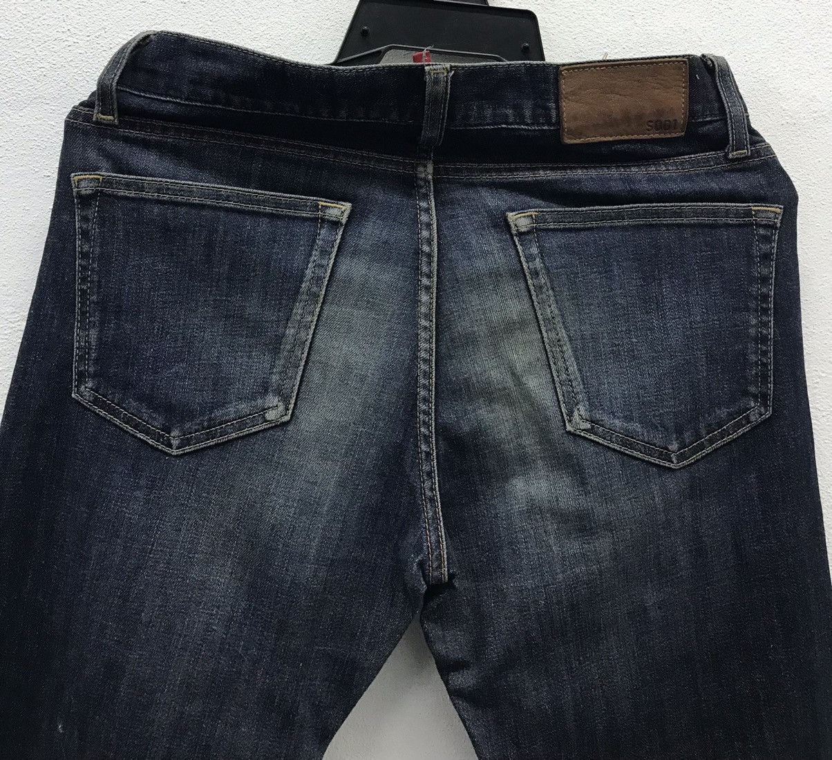 Uniqlo × Vintage Japanese Brand Uniqlo Selvedge Patchwork Denim Jeans Size US 31 - 4 Thumbnail