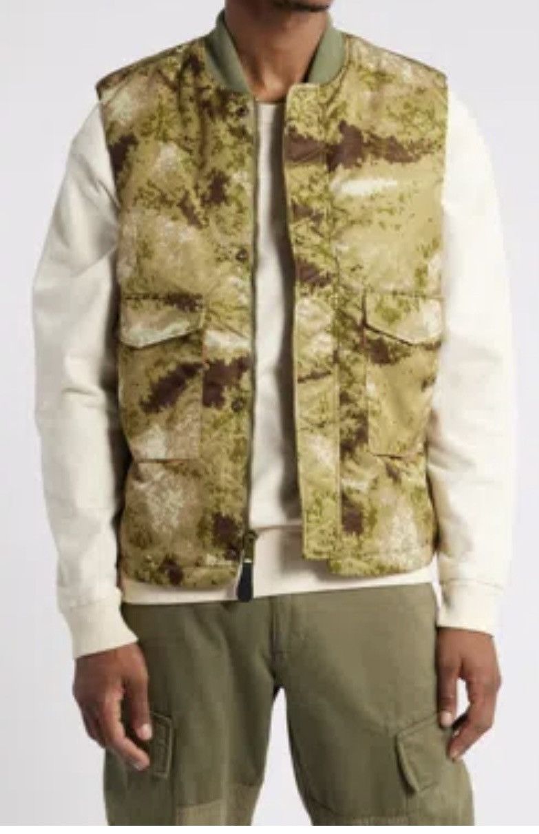 ジャケット・アウター HEAT FIBER PADDED MILITARY VEST Walsh Vest - Bone