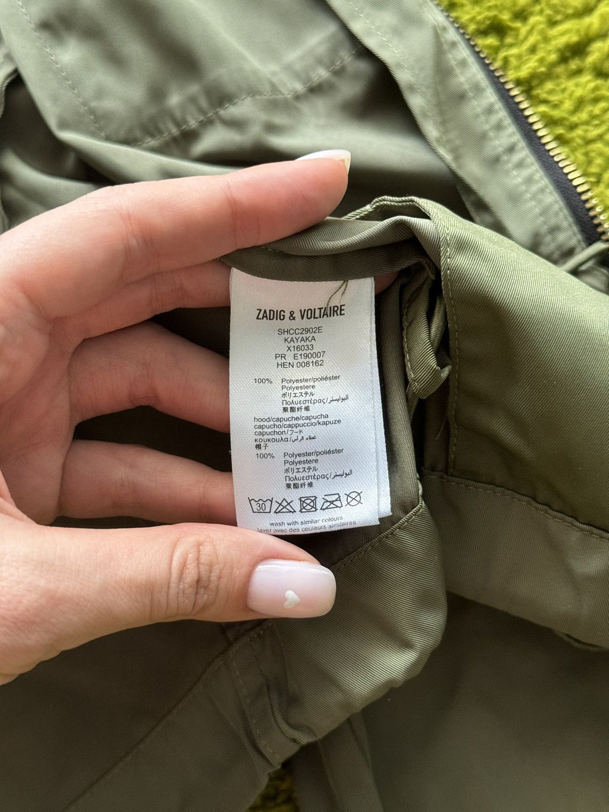Designer × Zadig & Voltaire Zadig & Voltaire avant garde military style jacket Size XXS / US 00 / IT 34 - 10 Thumbnail