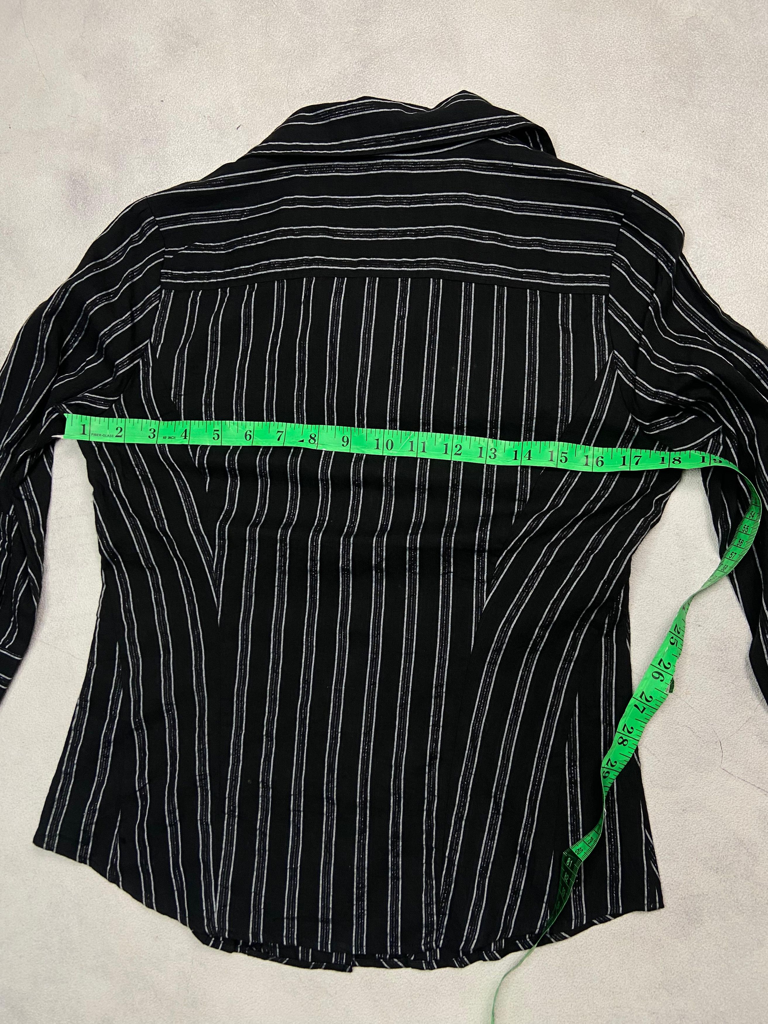 VINTAGE TORNADO MART JAPAN SIREN OFFICER STRIPE SHIRT