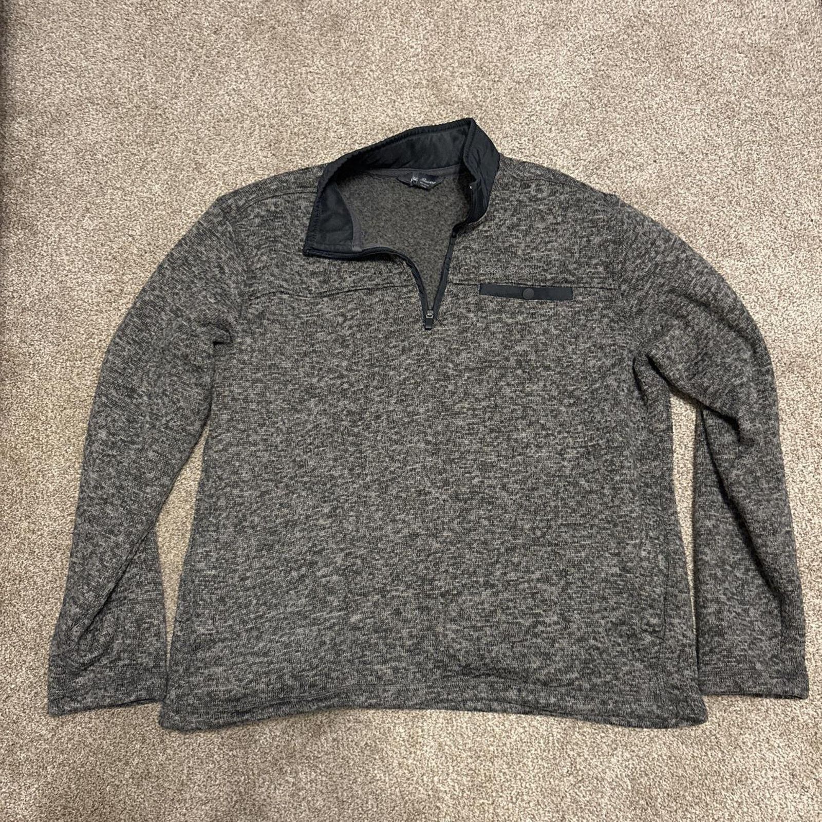Eddie Bauer Eddie Bauer grey quarter zip Size US L / EU 52-54 / 3 - 1 Thumbnail