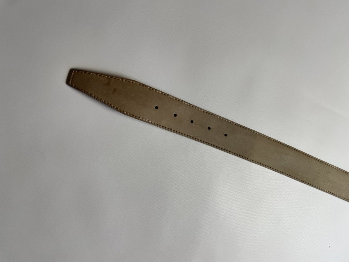 Handmade Anonimo Brand Handmade Leather Belt Made In Italy Size ONE SIZE - 4 Thumbnail
