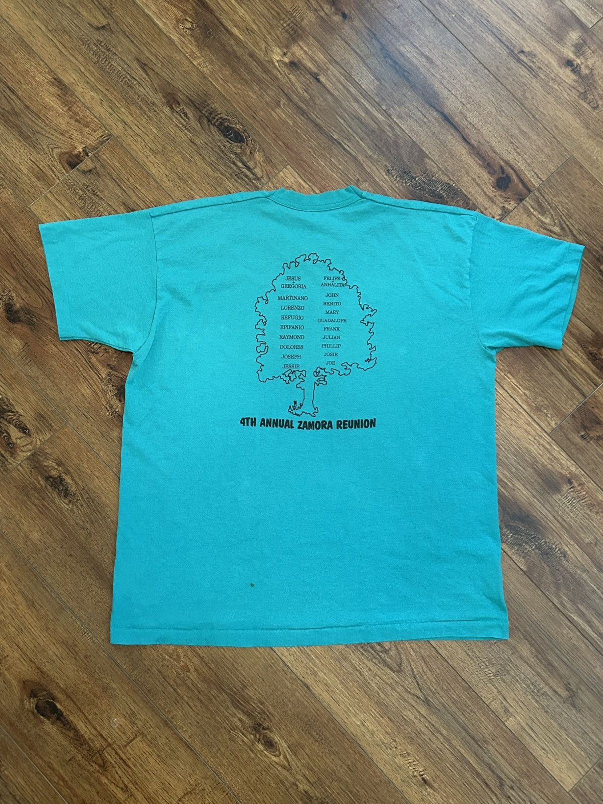 Fruit Of The Loom Vintage Single Stitch T-shirt Size US XL / EU 56 / 4 - 4 Thumbnail