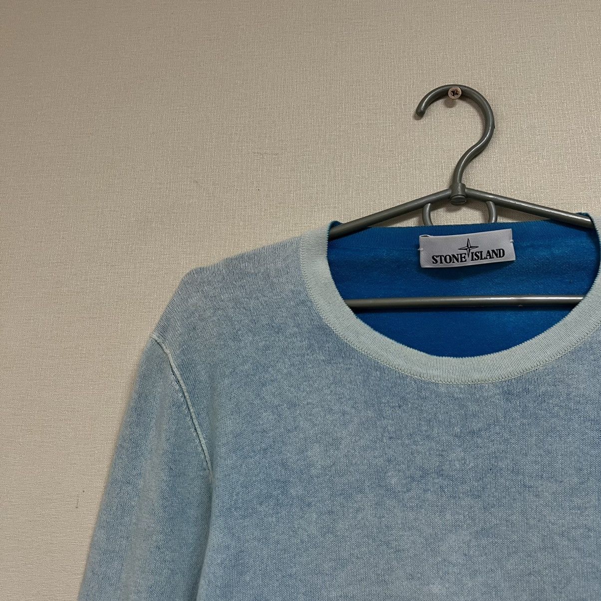 Stone Island Stone Island Sweatshirt Crewneck Blue Navy Badge Patch Size US M / EU 48-50 / 2 - 3 Thumbnail
