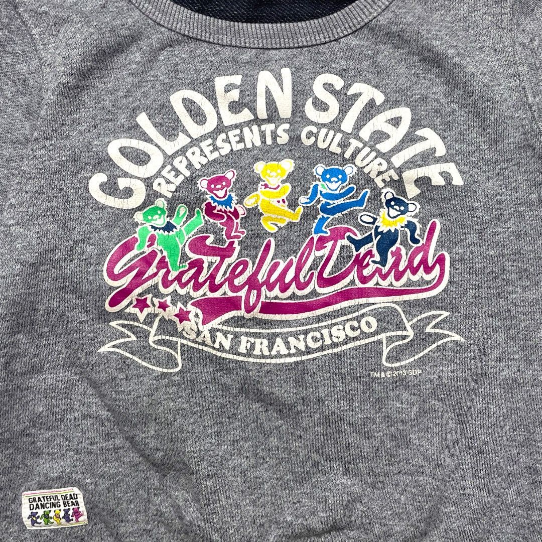 Grateful Dead VINTAGE GRATEFUL DEAD KIDS SWEATSHIRT Size US XXS / EU 40 - 3 Thumbnail