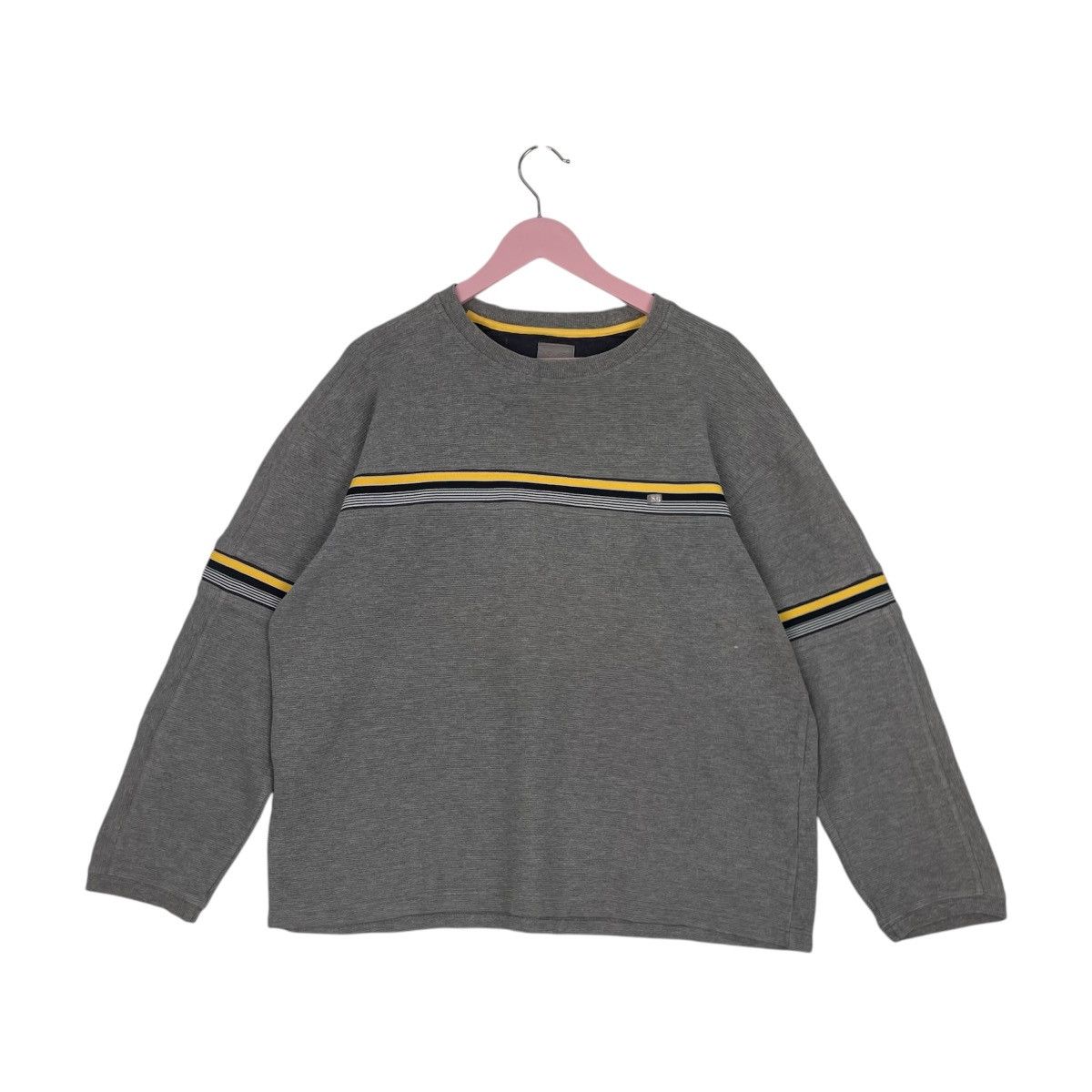 Designer × Vintage Vintage Hoodie/sweater y2k swishy windbreaker material cargo Size US L / EU 52-54 / 3 - 1 Thumbnail