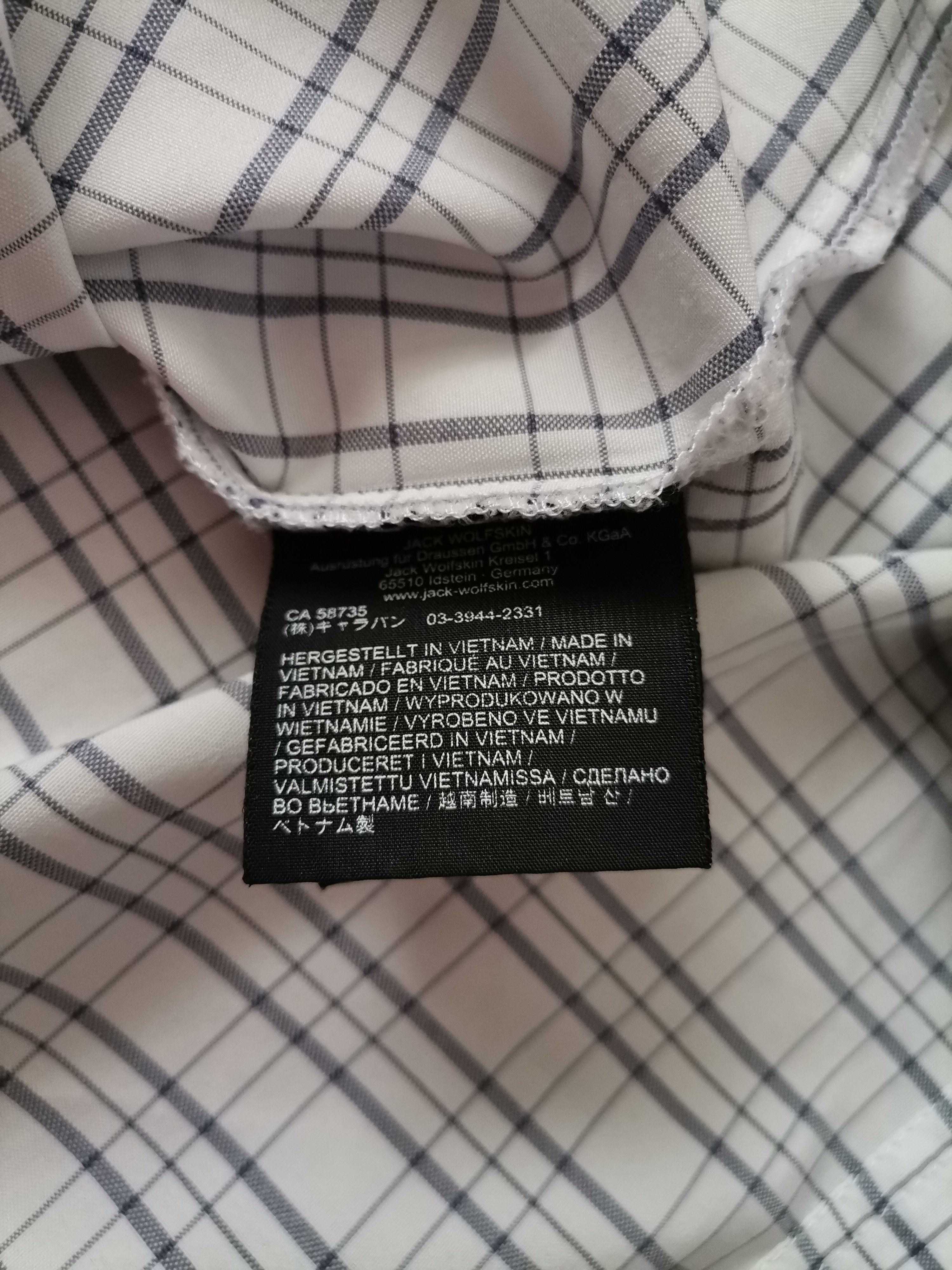 Jack Wolfskin Jack Wolfskin Checkered Shirt Size US XL / EU 56 / 4 - 5 Thumbnail