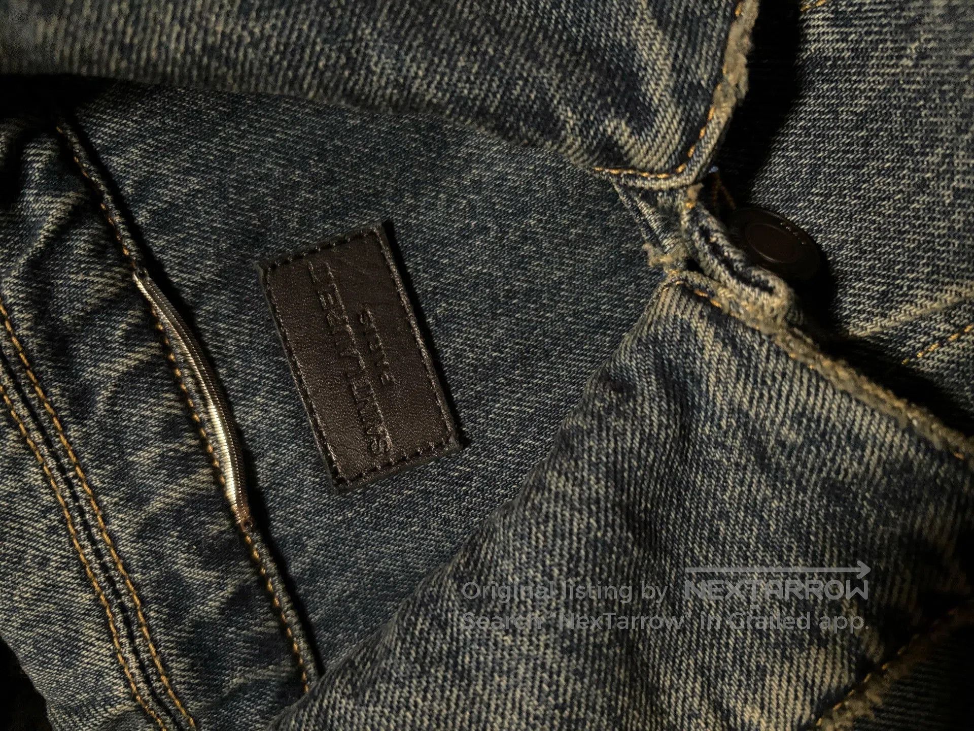 Anthony Vaccarello Saint Laurent Classic Denim Jacket. Size US M / EU 48-50 / 2 - 3 Thumbnail