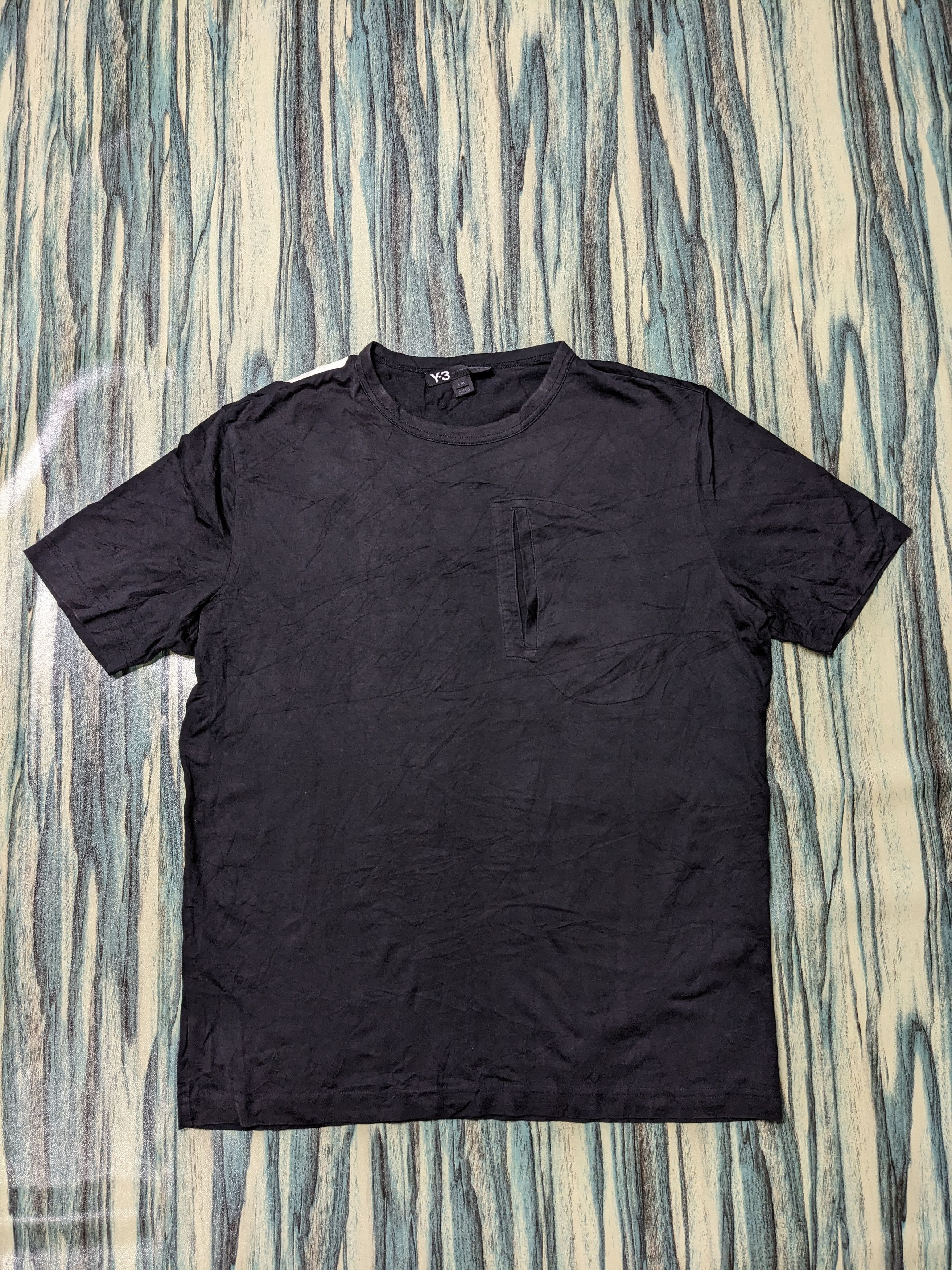 Yohji Yamamoto ADIDAS X YOHJI YAMAMOTO SHORT SLEEVE BIG LOGI Size US L / EU 52-54 / 3 - 1 Thumbnail